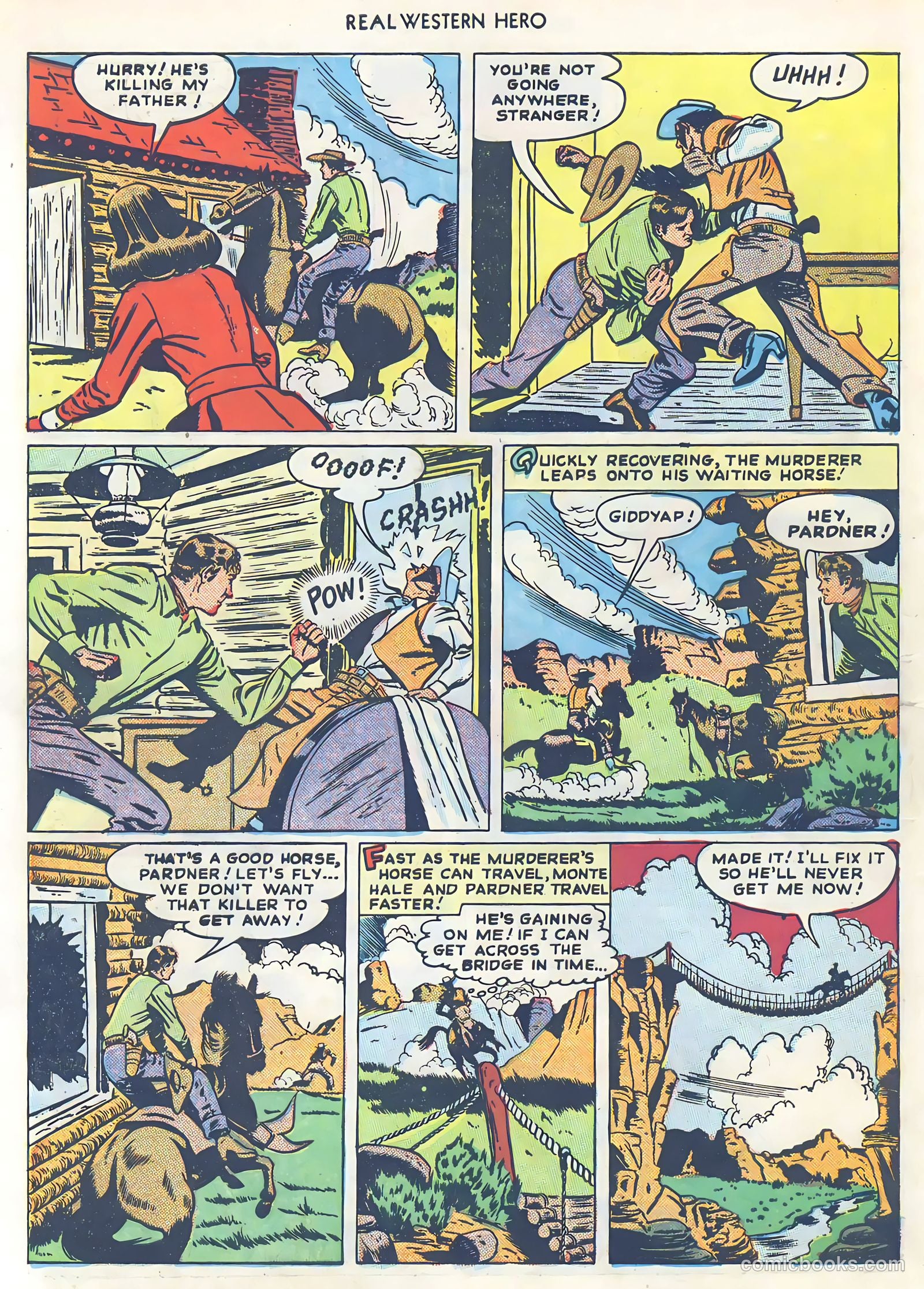 Real Western Hero #71 (1948) — page 22 of 52