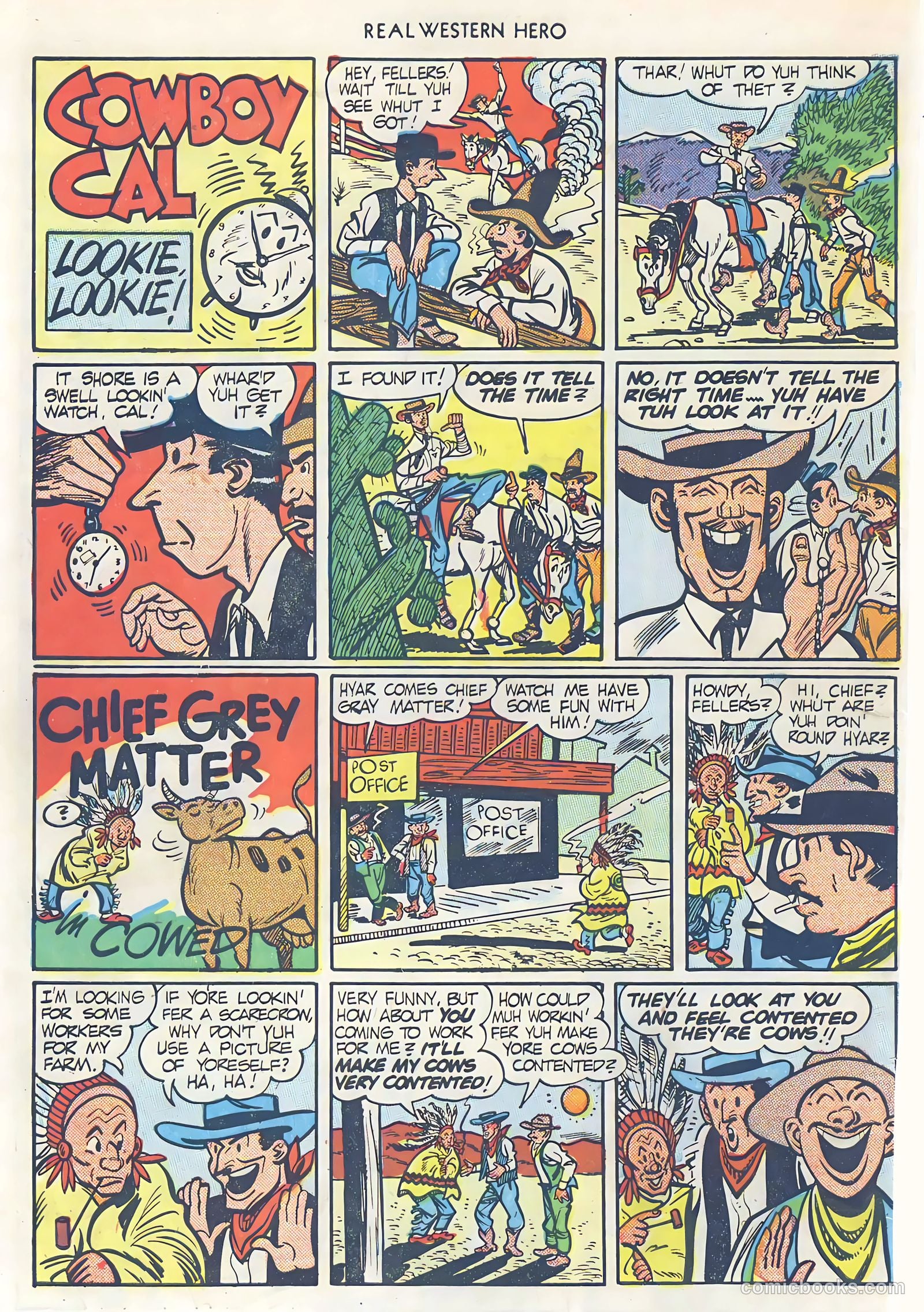 Real Western Hero #71 (1948) — page 34 of 52