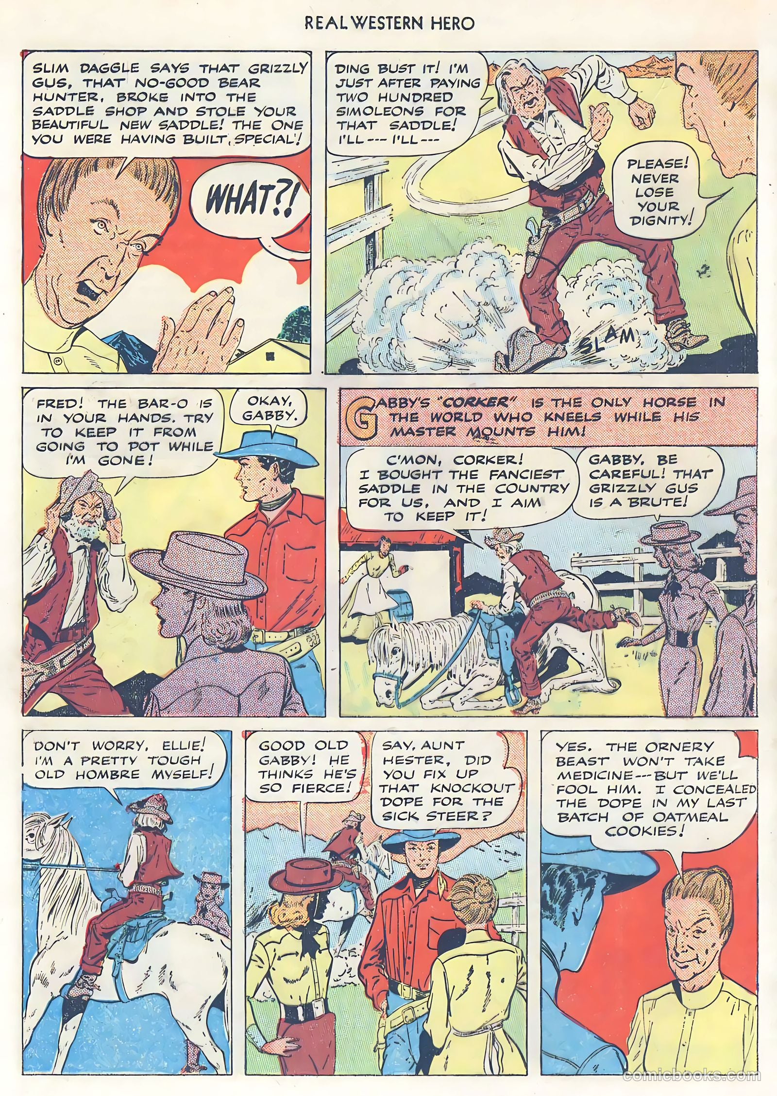 Real Western Hero #71 (1948) — page 36 of 52