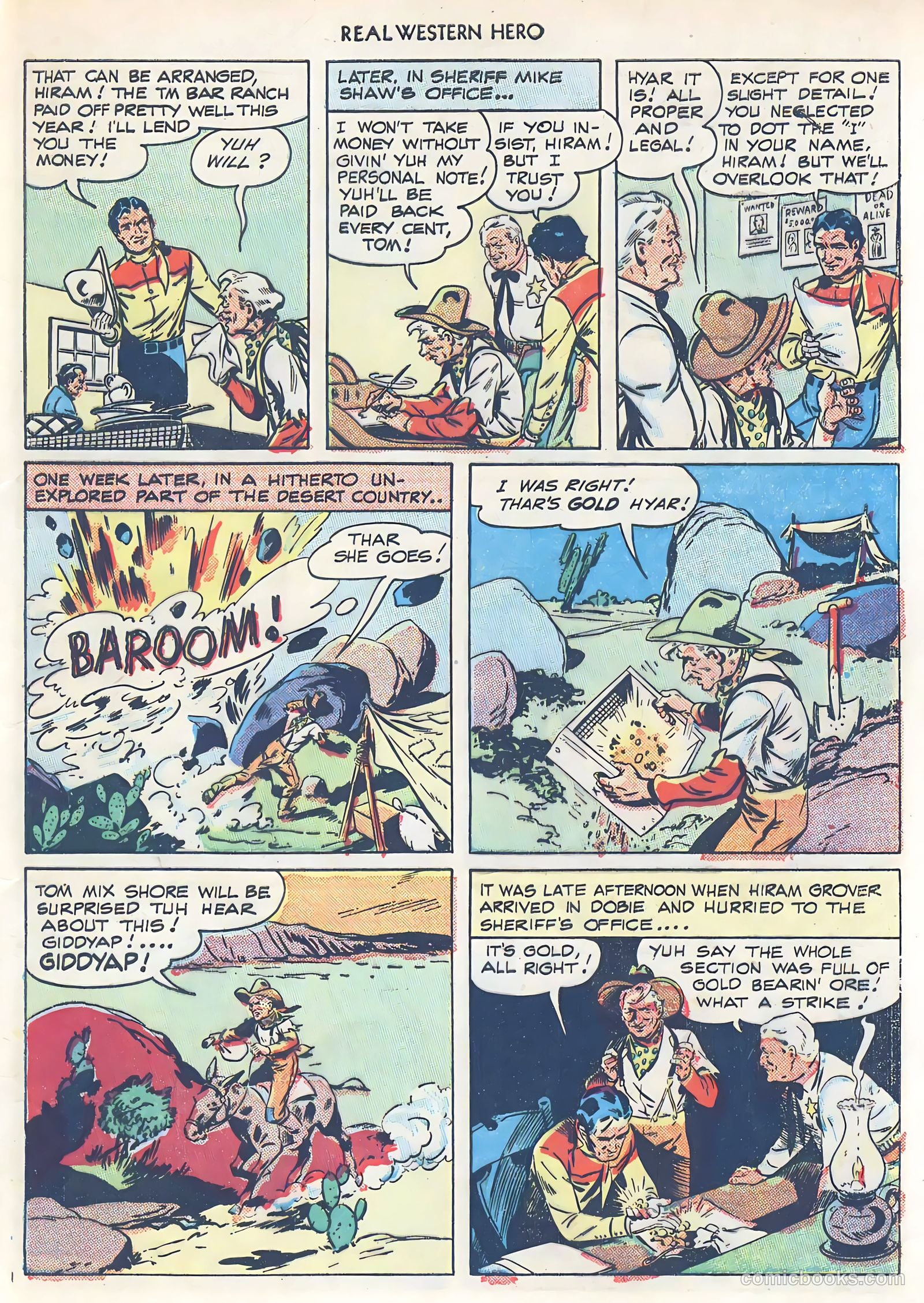 Real Western Hero #71 (1948) — page 45 of 52