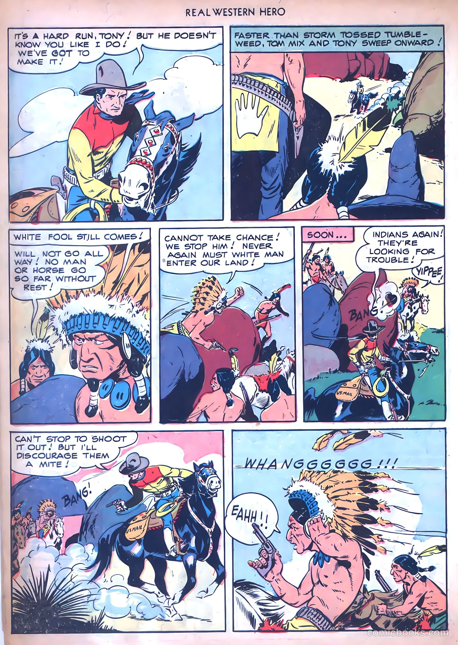 Real Western Hero #72 (1948) — page 22 of 52