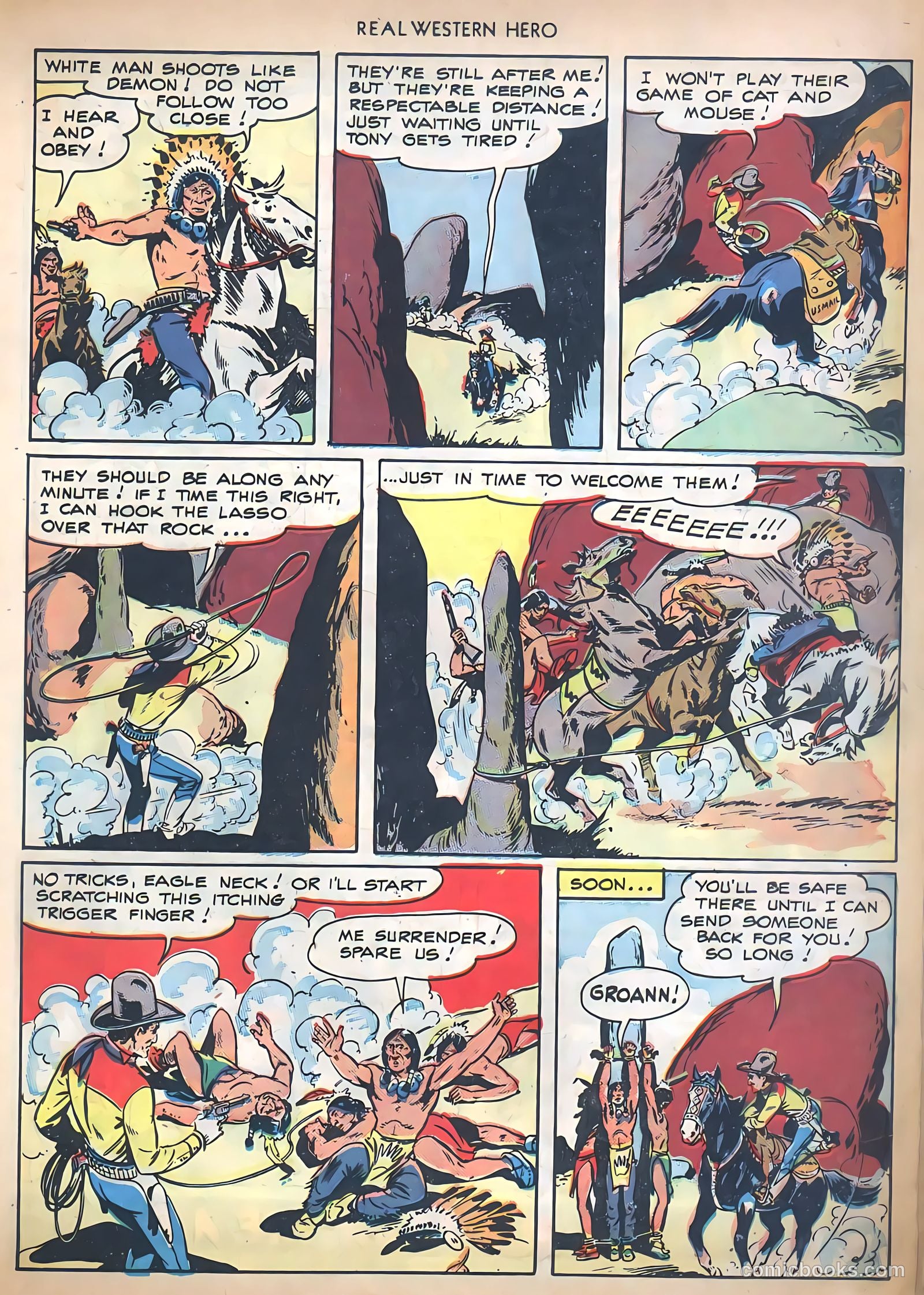 Real Western Hero #72 (1948) — page 23 of 52