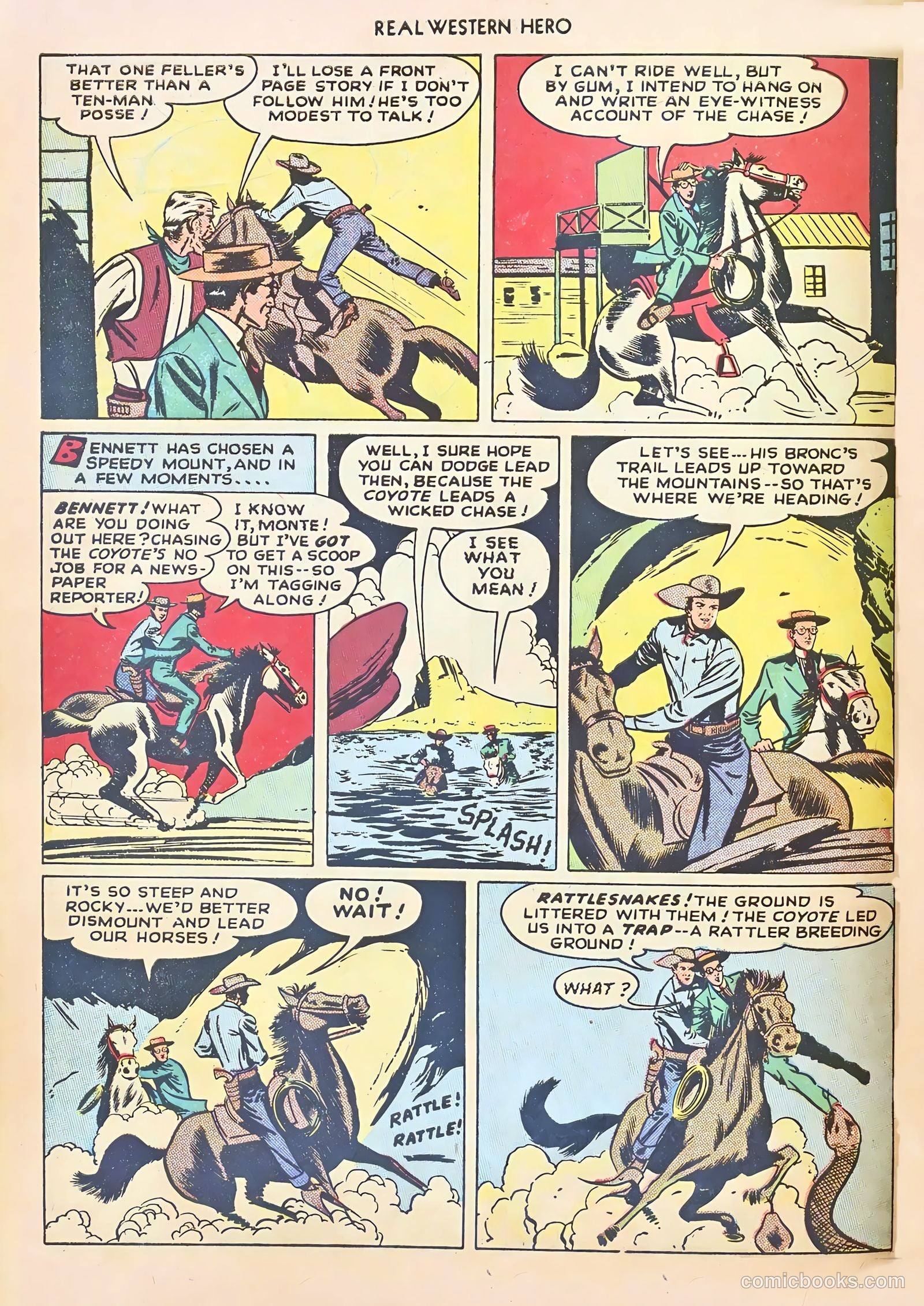 Real Western Hero #73 (1948) — page 22 of 52