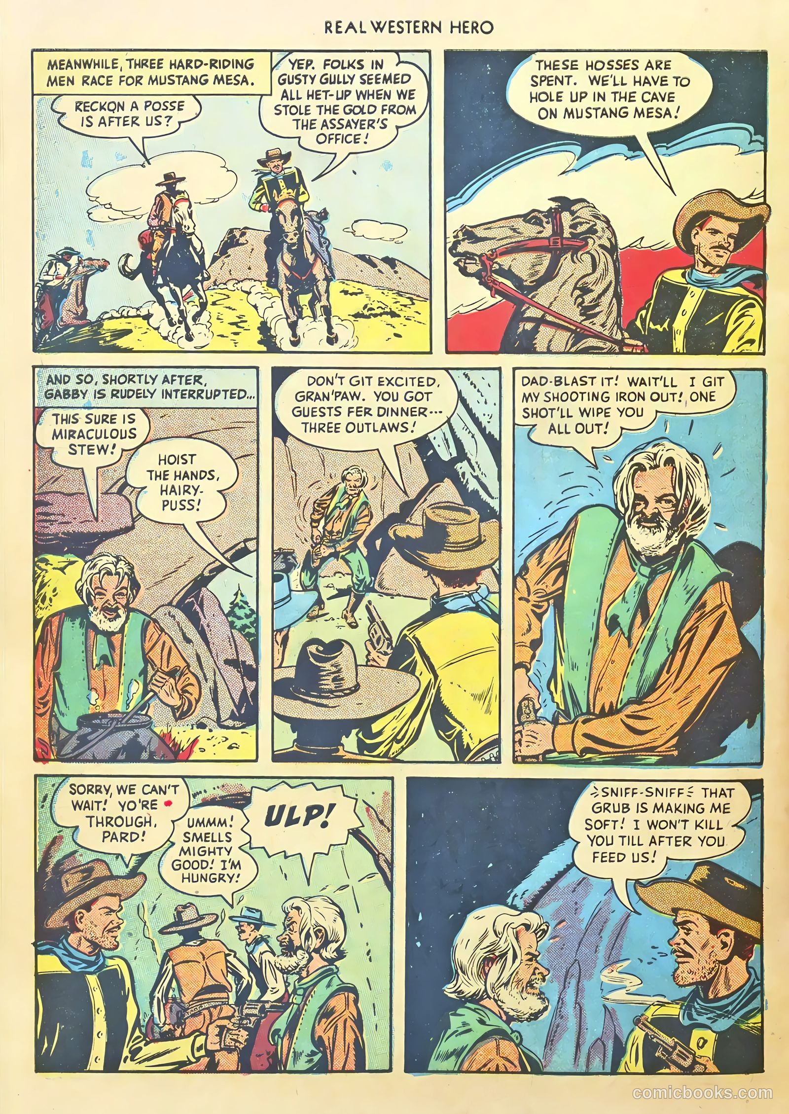 Real Western Hero #73 (1948) — page 34 of 52