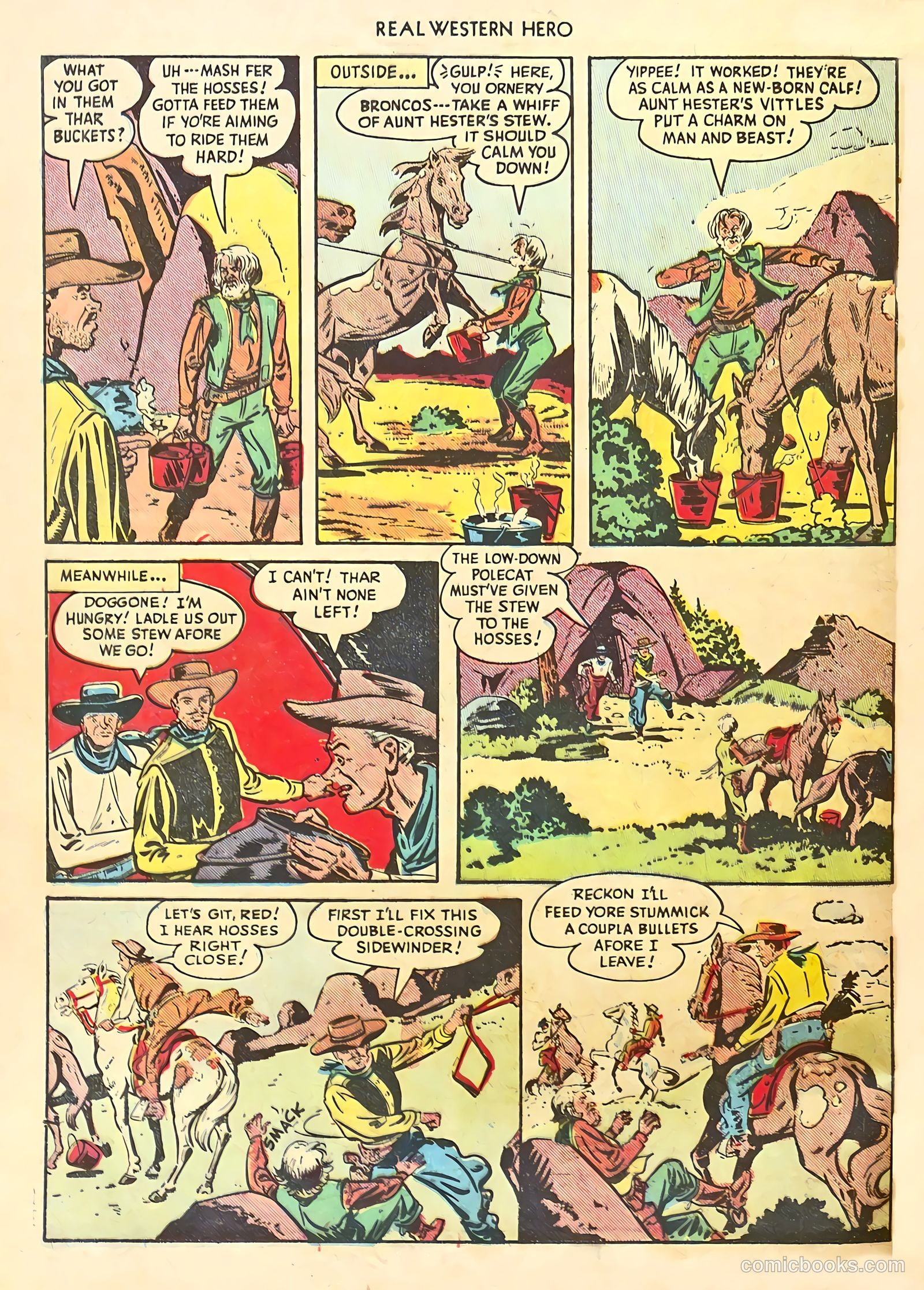 Real Western Hero #73 (1948) — page 36 of 52