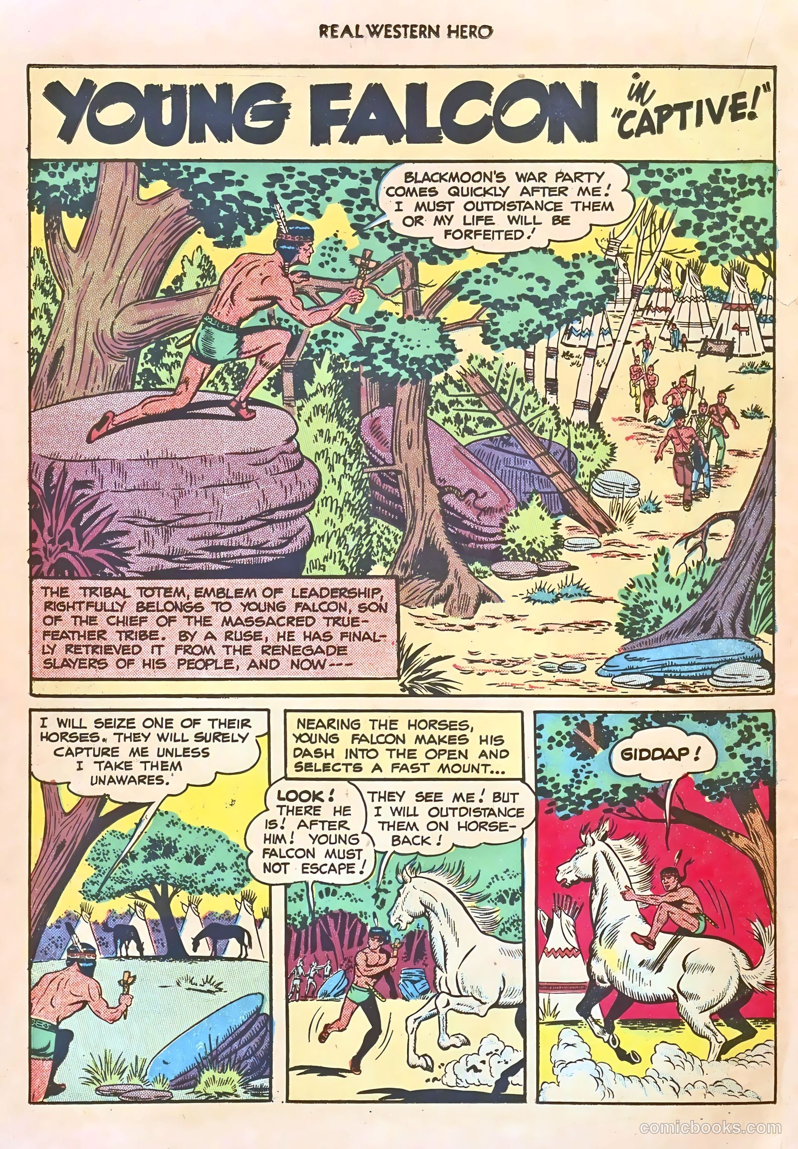 Real Western Hero #74 (1949) — page 18 of 52