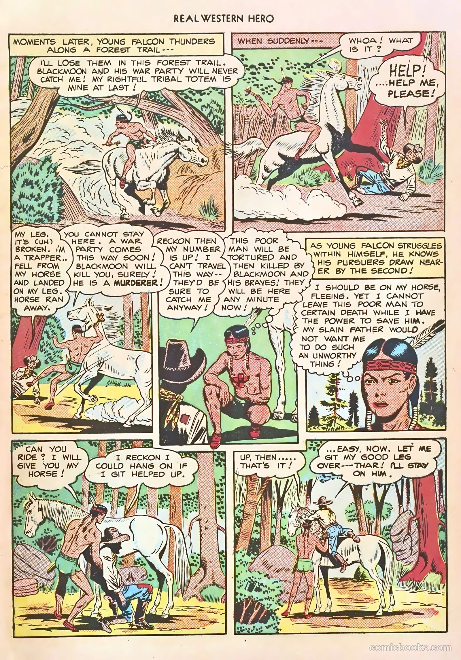 Real Western Hero #74 (1949) — page 19 of 52
