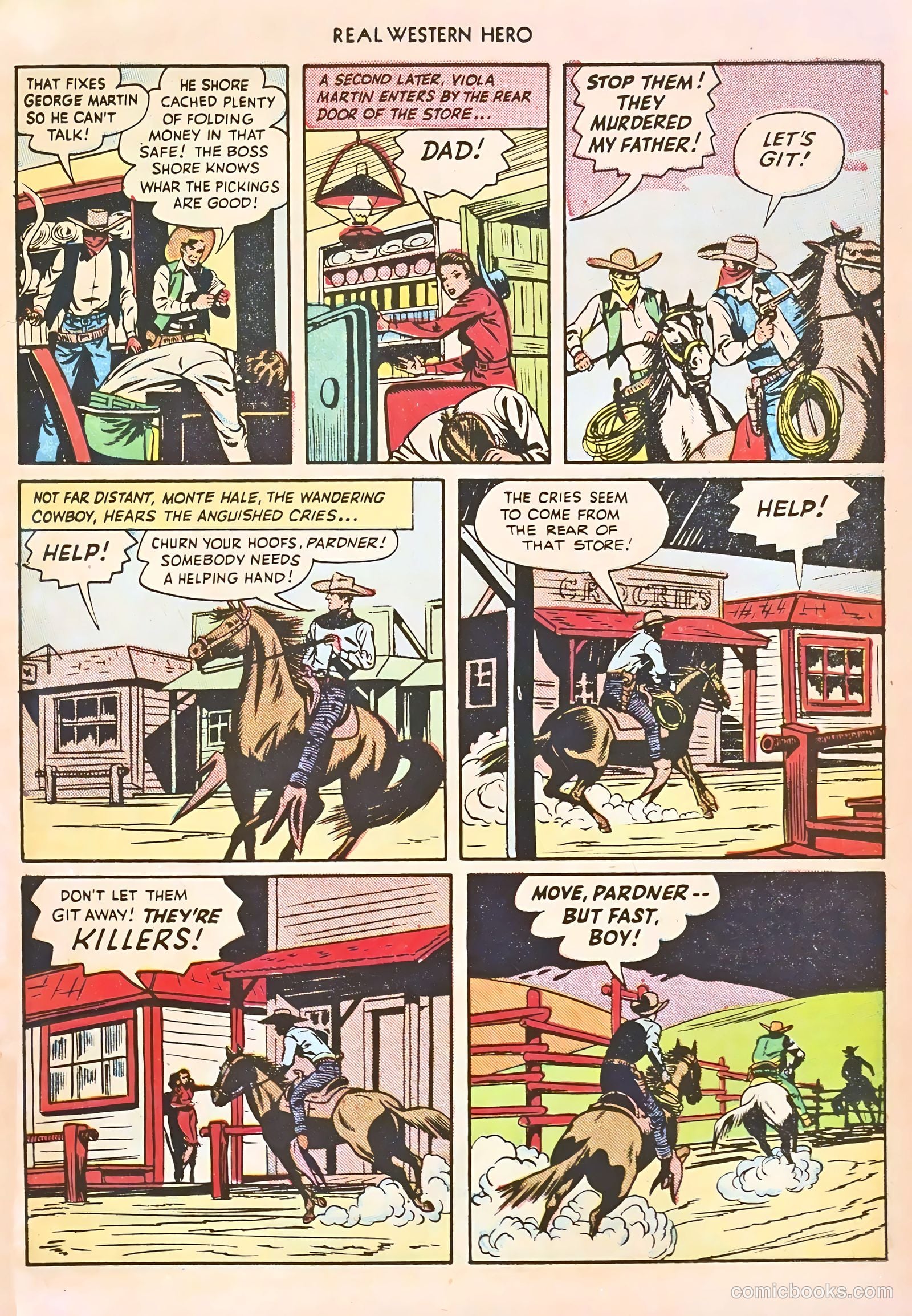 Real Western Hero #74 (1949) — page 25 of 52
