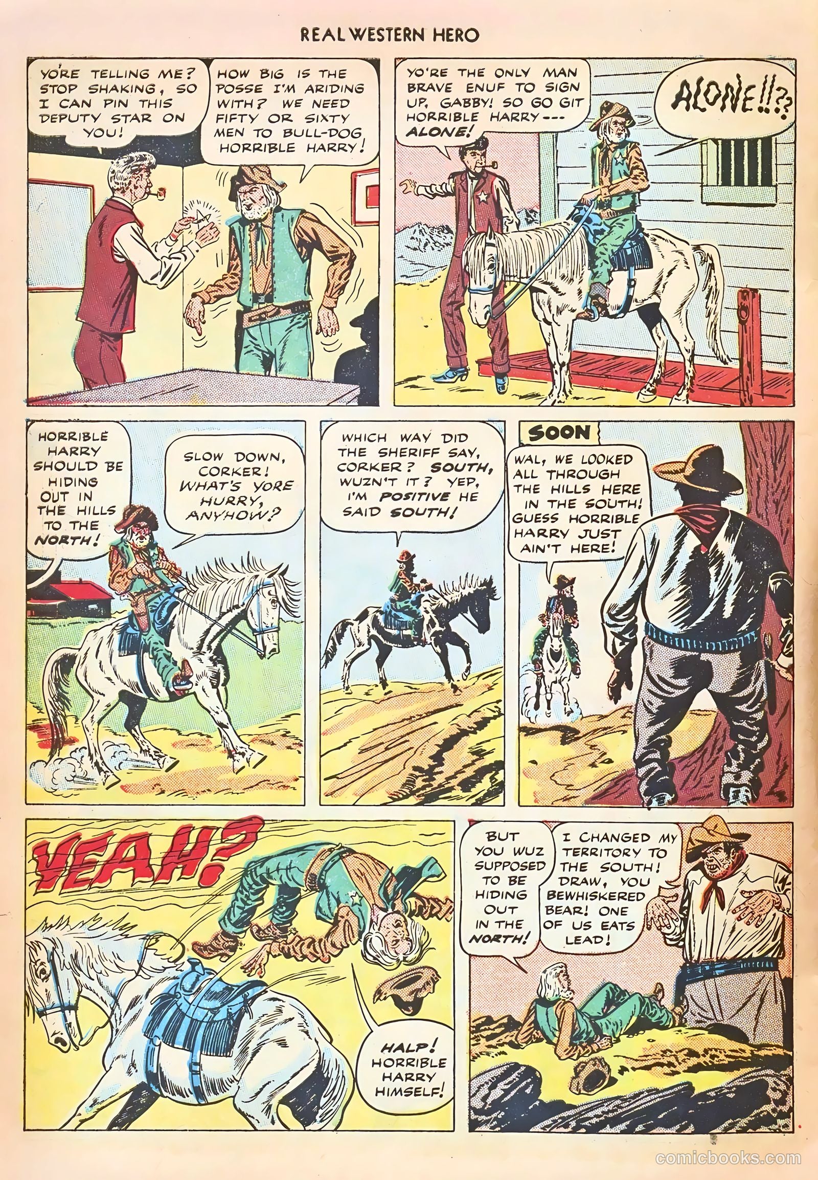 Real Western Hero #74 (1949) — page 34 of 52