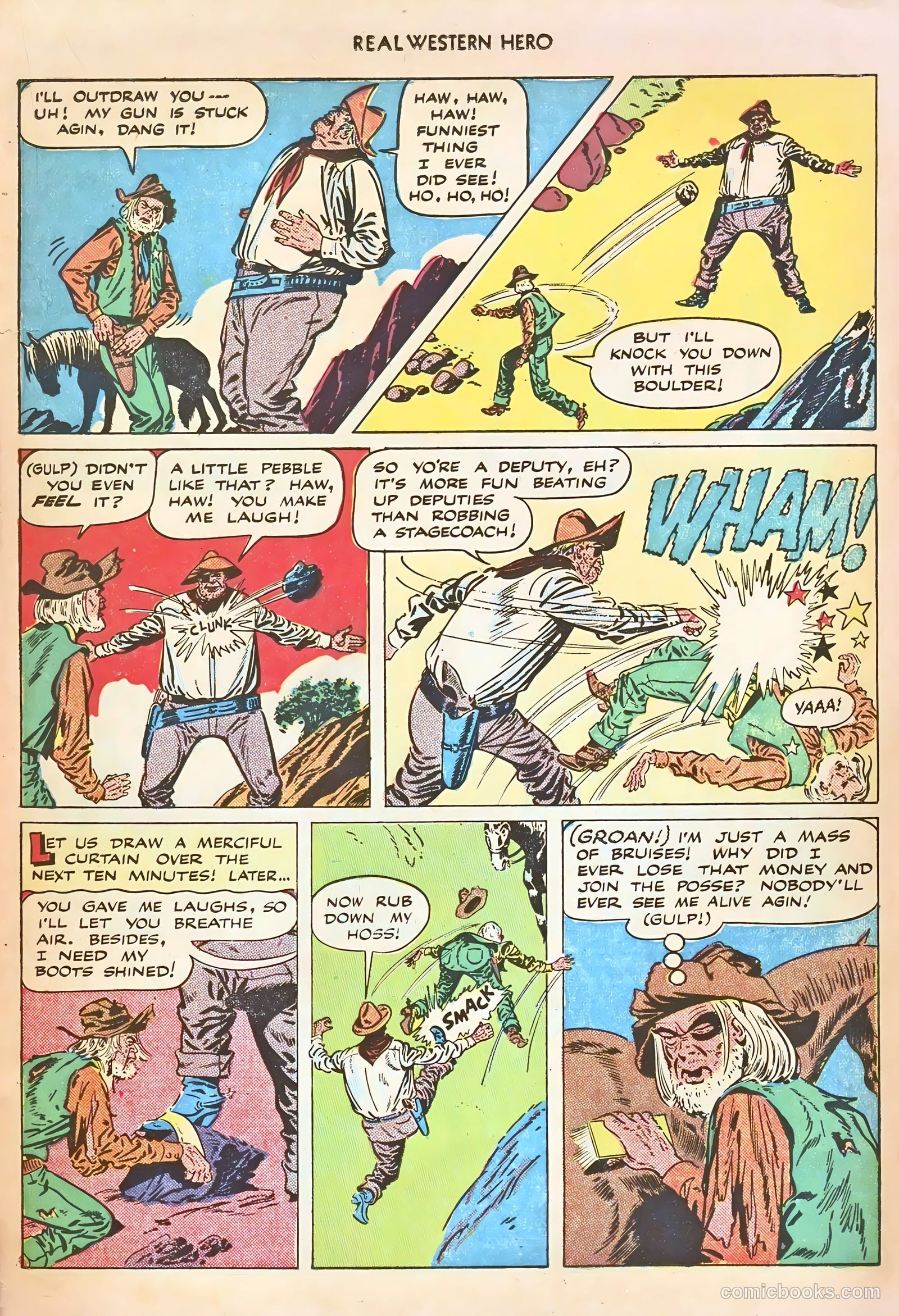 Real Western Hero #74 (1949) — page 35 of 52