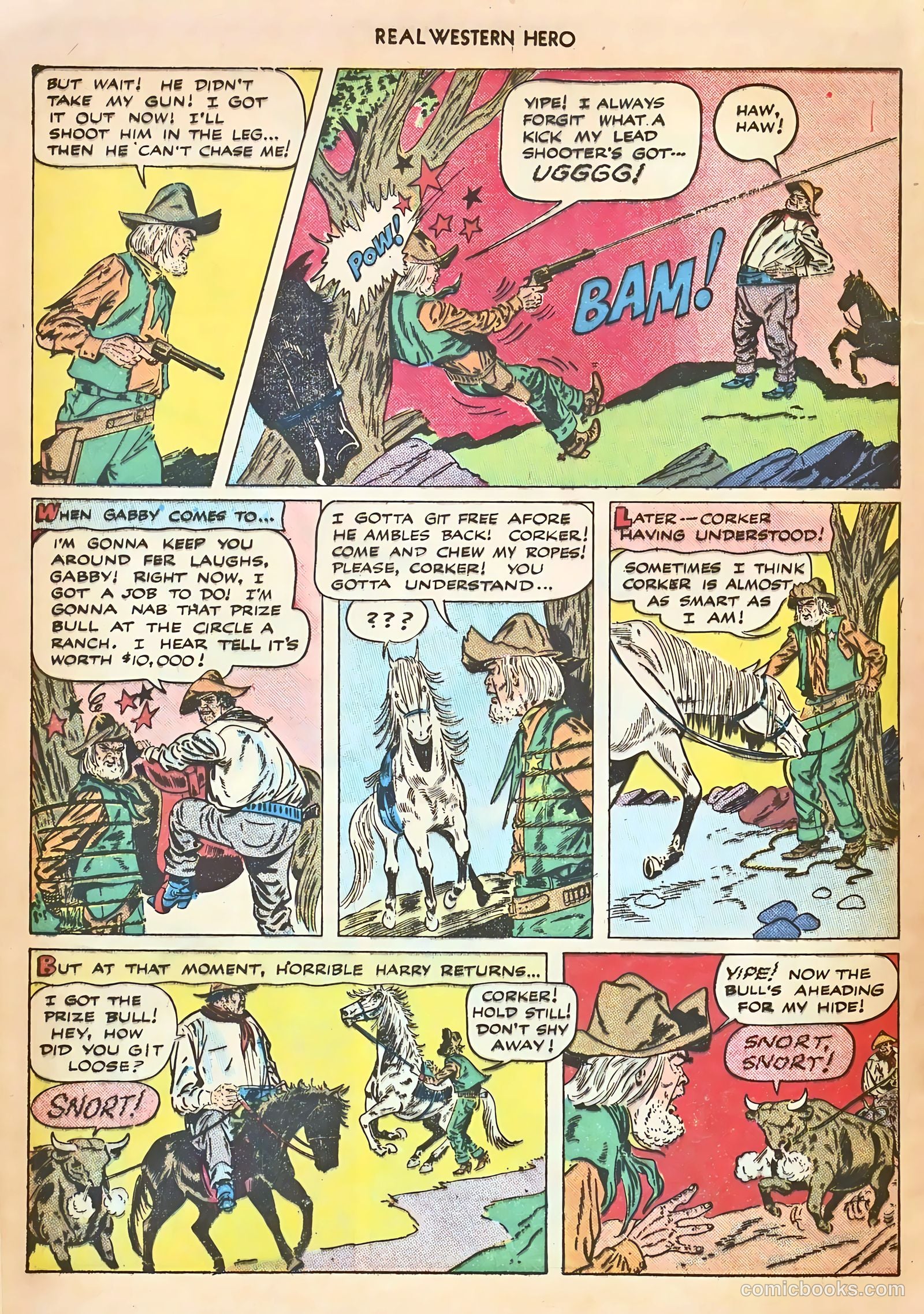 Real Western Hero #74 (1949) — page 36 of 52