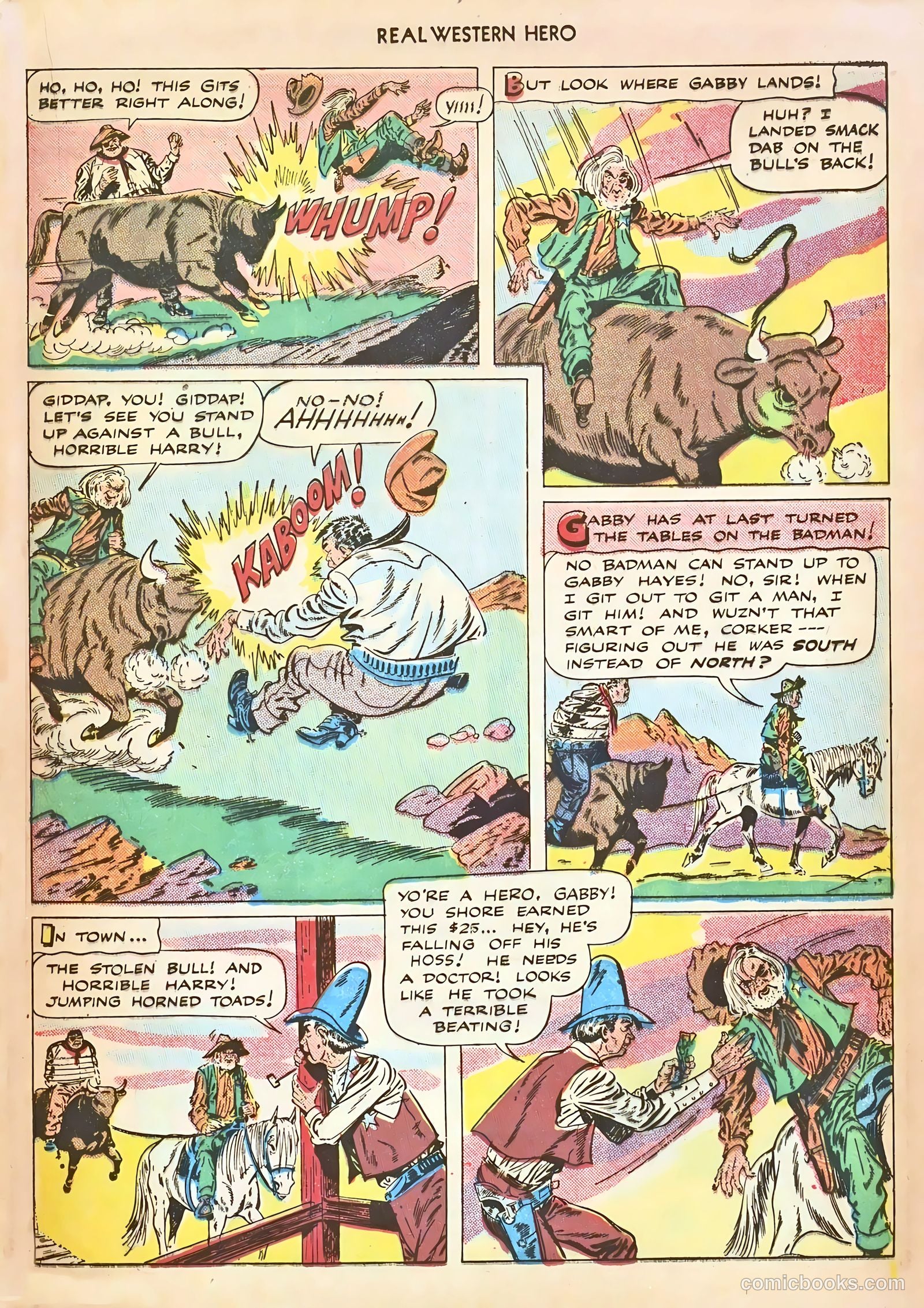 Real Western Hero #74 (1949) — page 37 of 52