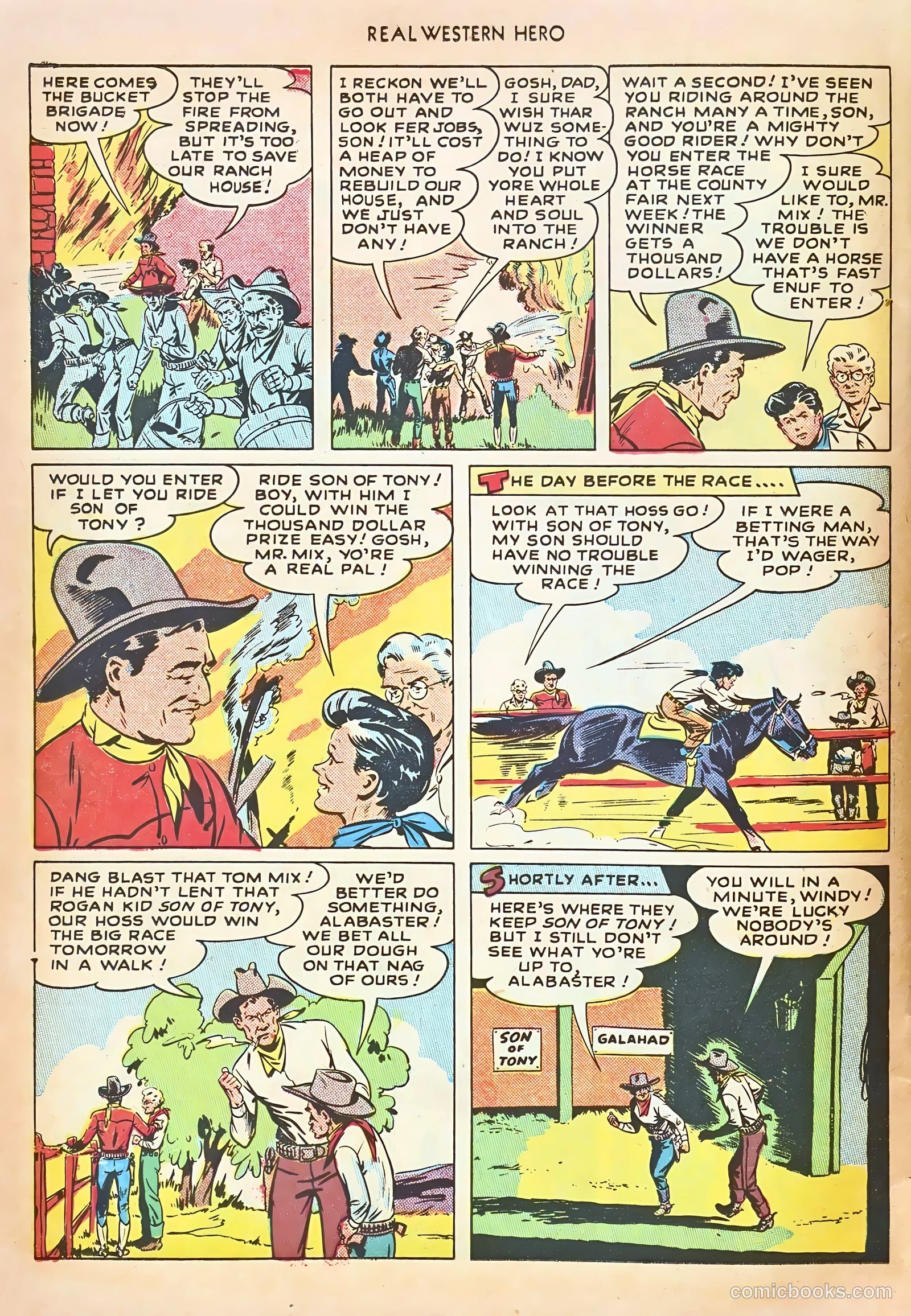 Real Western Hero #74 (1949) — page 42 of 52