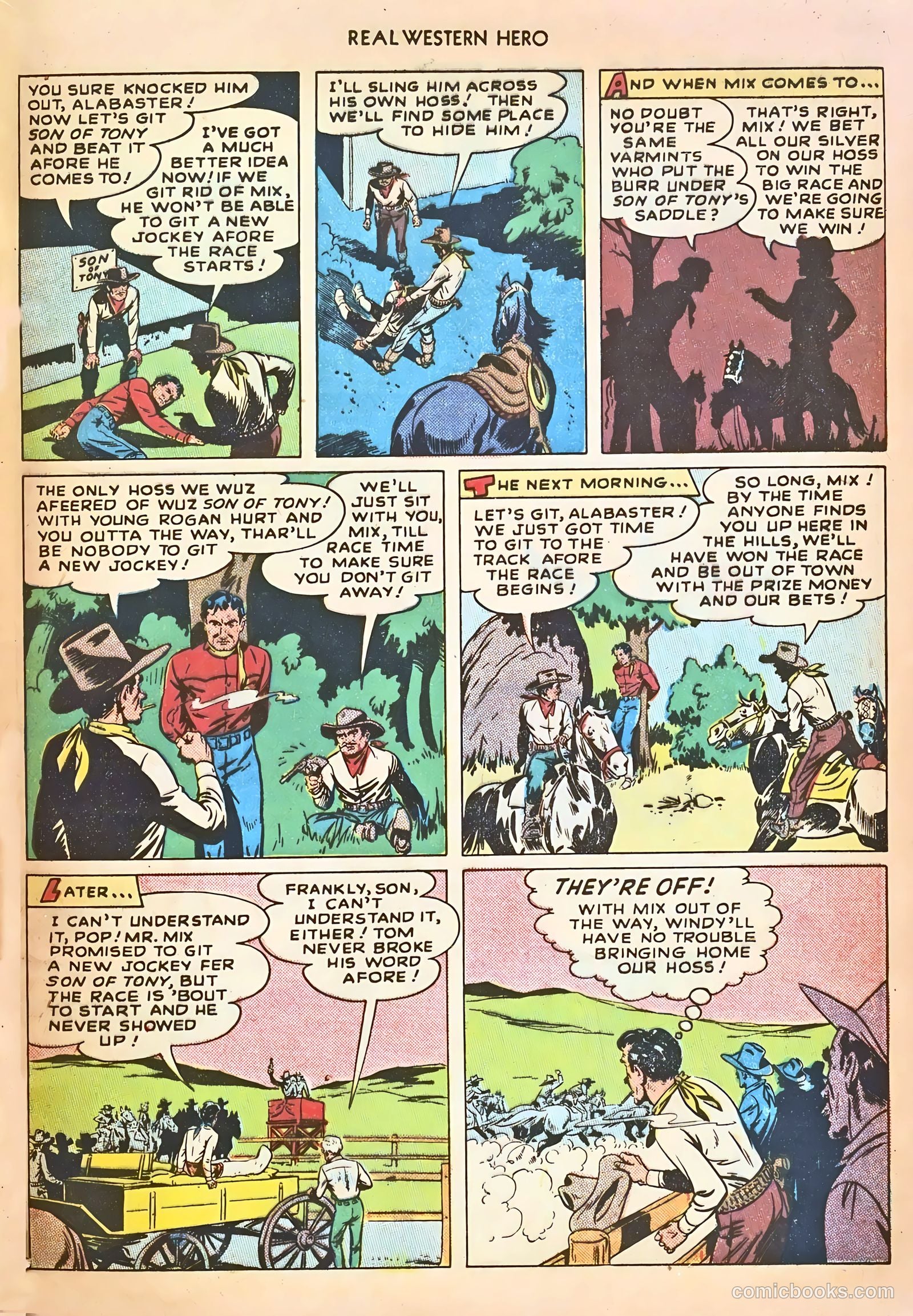 Real Western Hero #74 (1949) — page 45 of 52