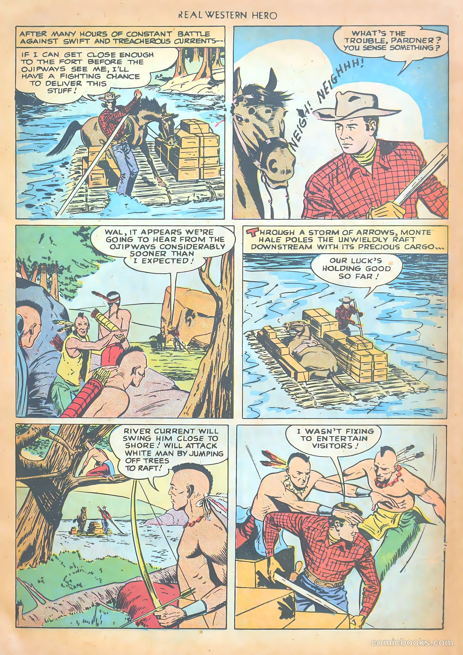 Real Western Hero #75 (1949) — page 25 of 52