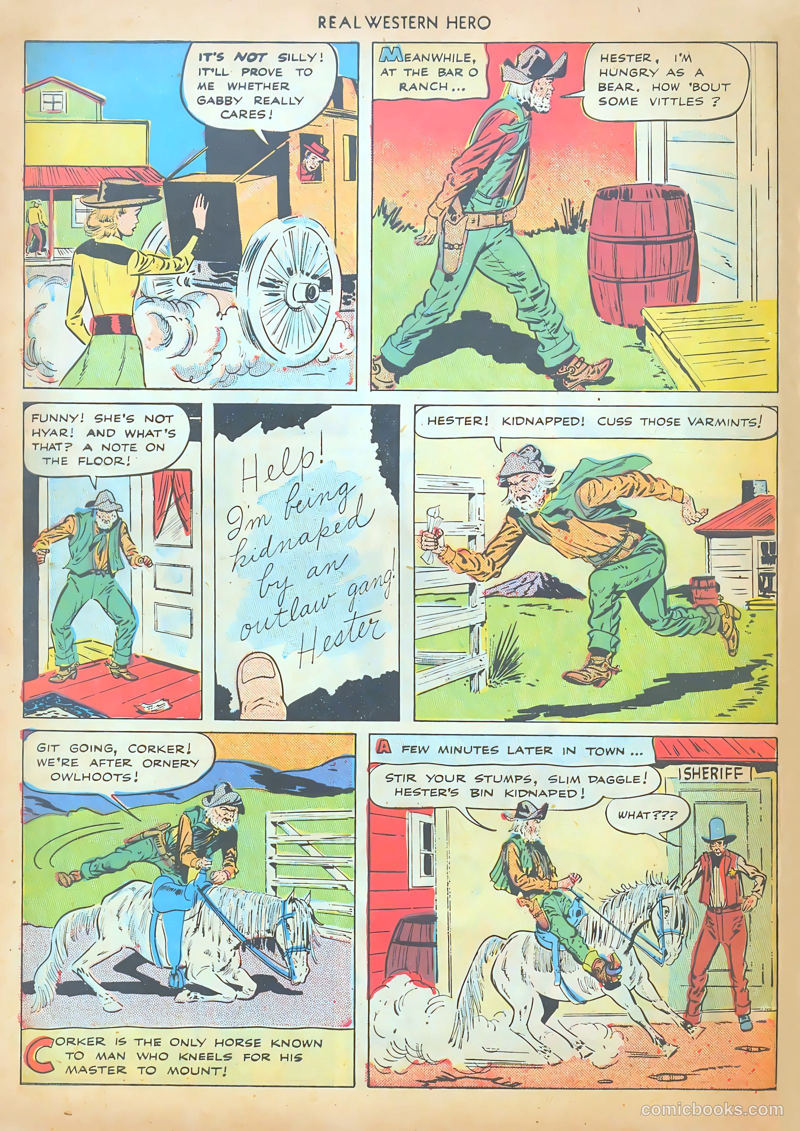 Real Western Hero #75 (1949) — page 32 of 52