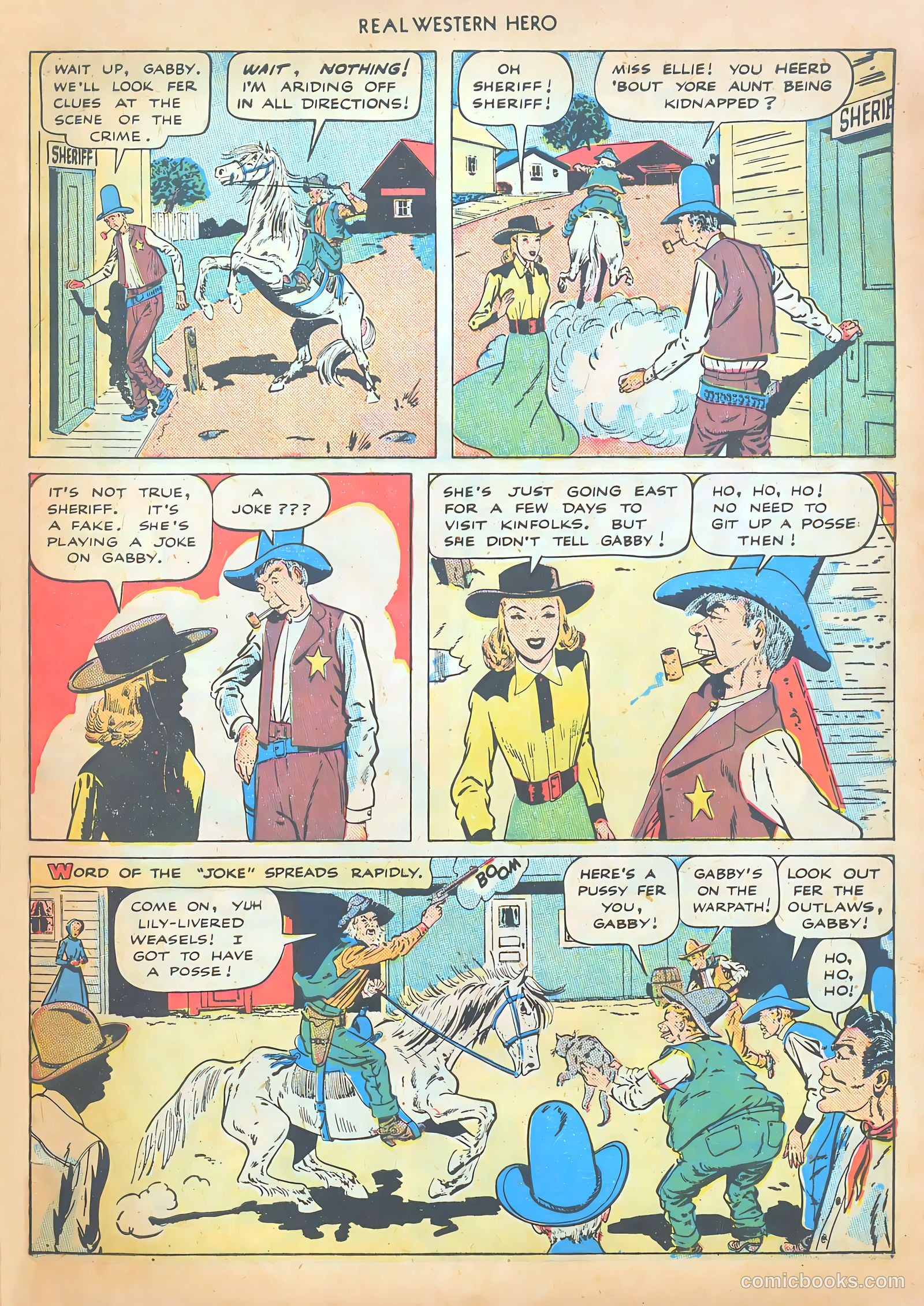 Real Western Hero #75 (1949) — page 33 of 52