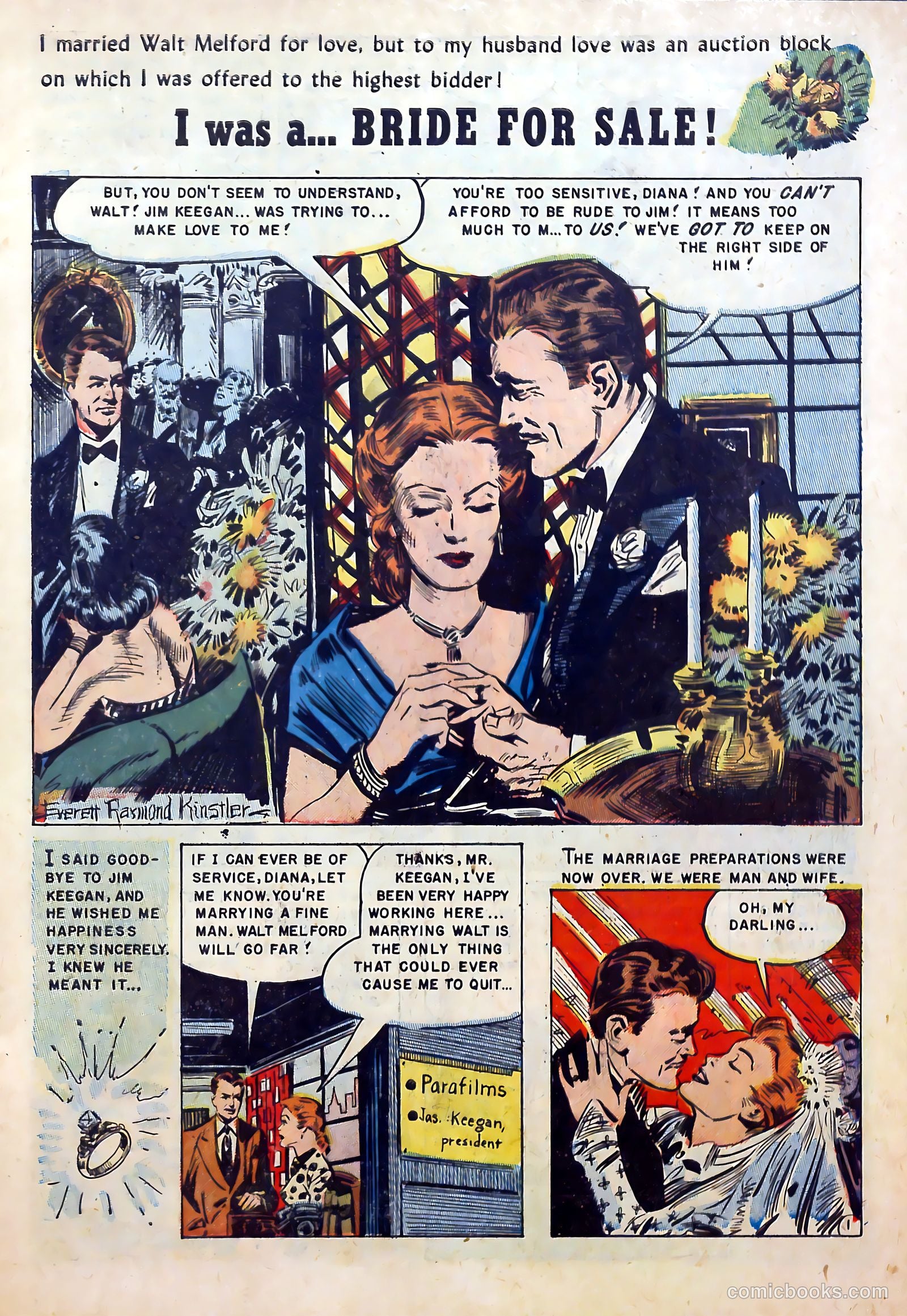 Realistic Romances #1 (1951) — page 3 of 36