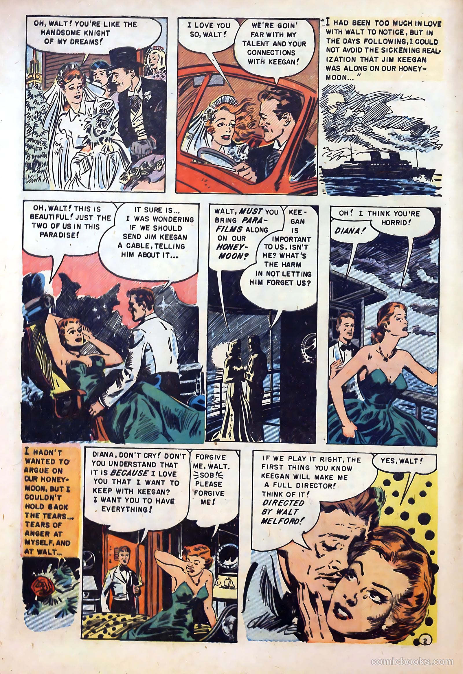 Realistic Romances #1 (1951) — page 4 of 36