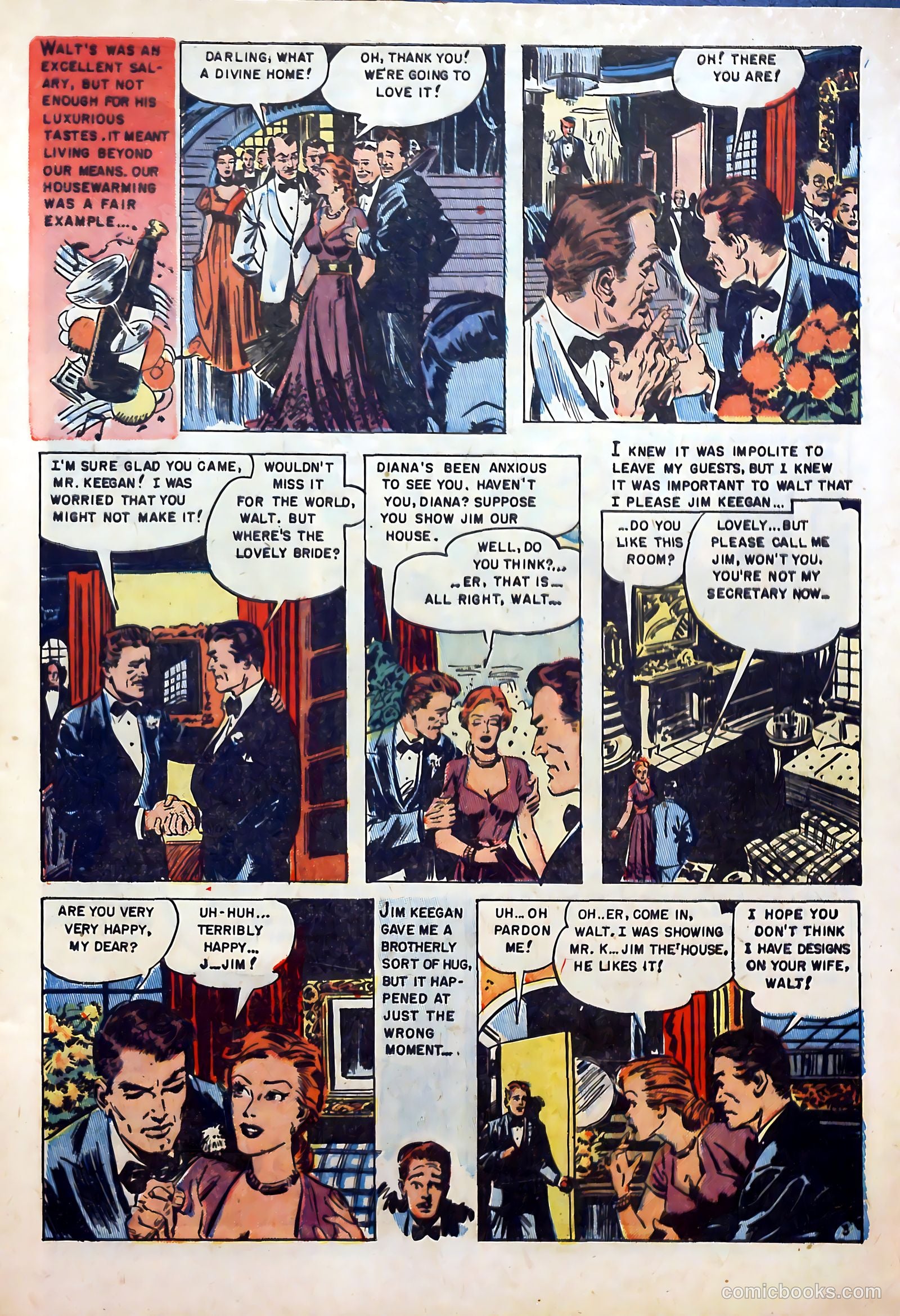 Realistic Romances #1 (1951) — page 5 of 36