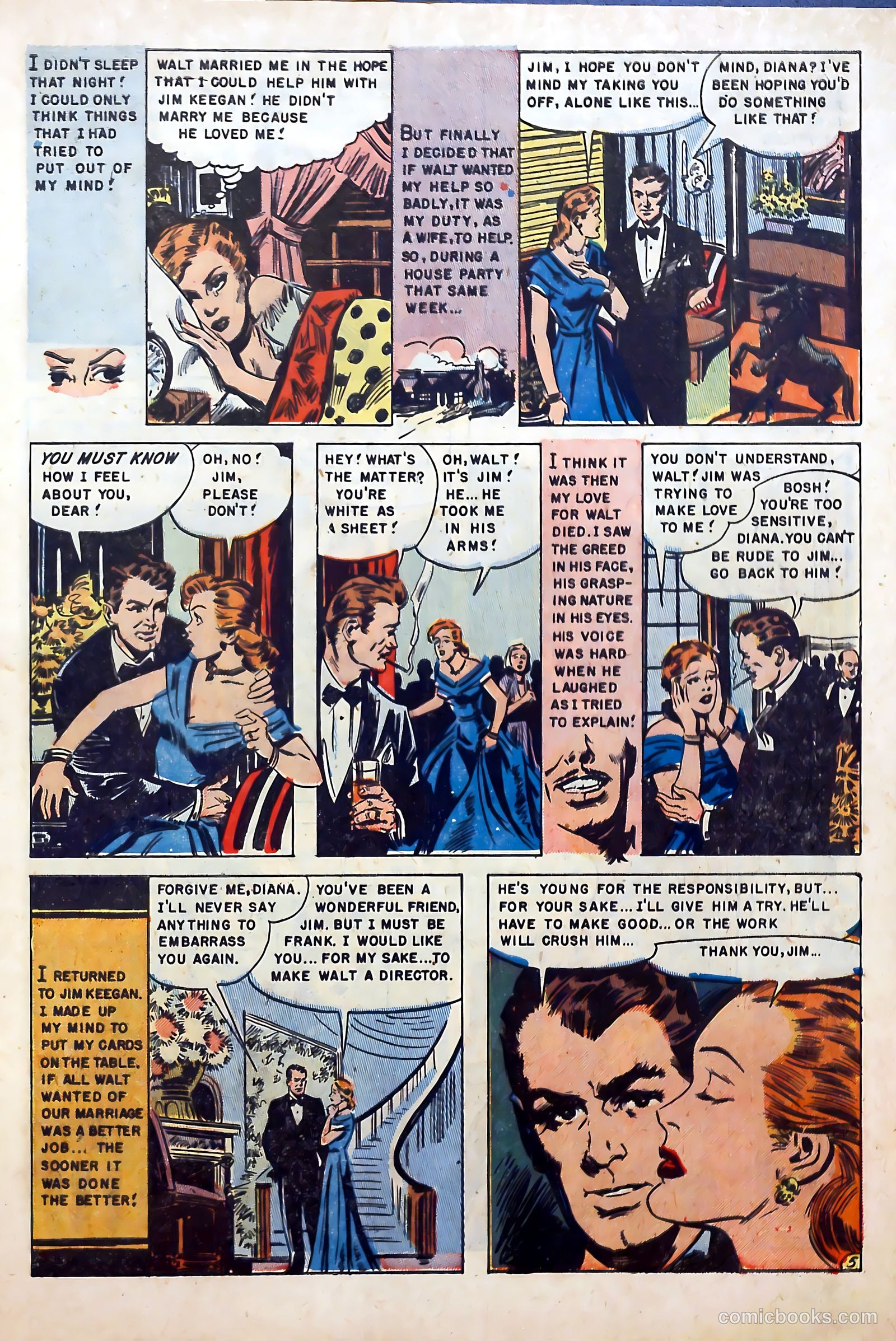 Realistic Romances #1 (1951) — page 7 of 36