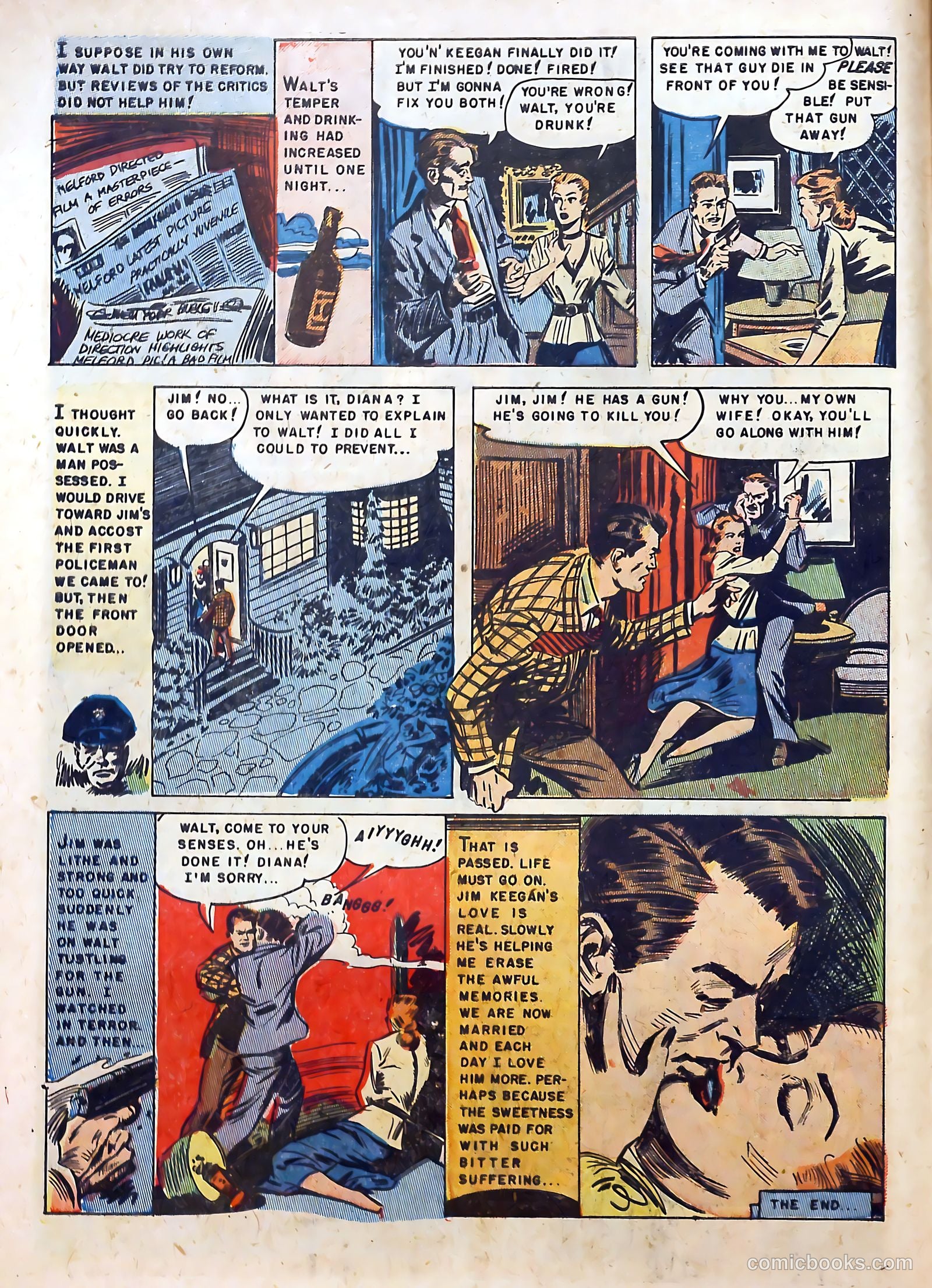 Realistic Romances #1 (1951) — page 10 of 36