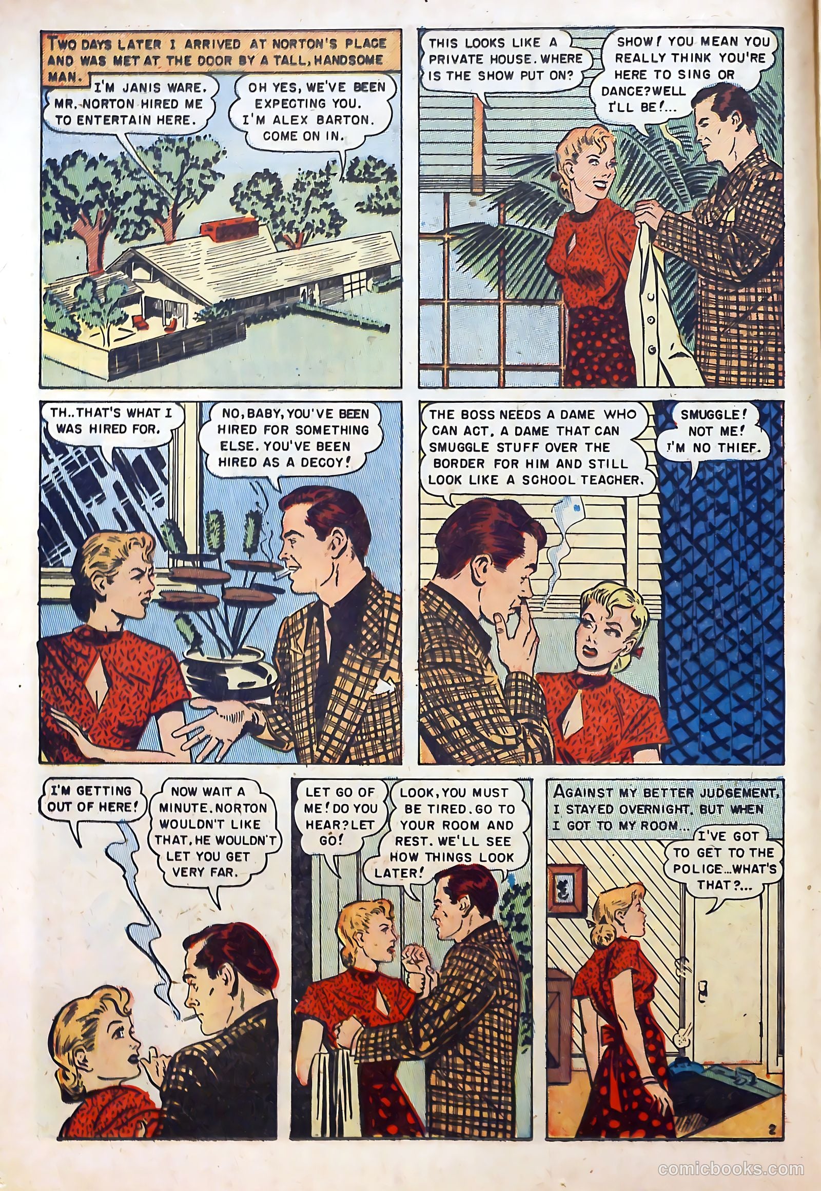 Realistic Romances #1 (1951) — page 12 of 36