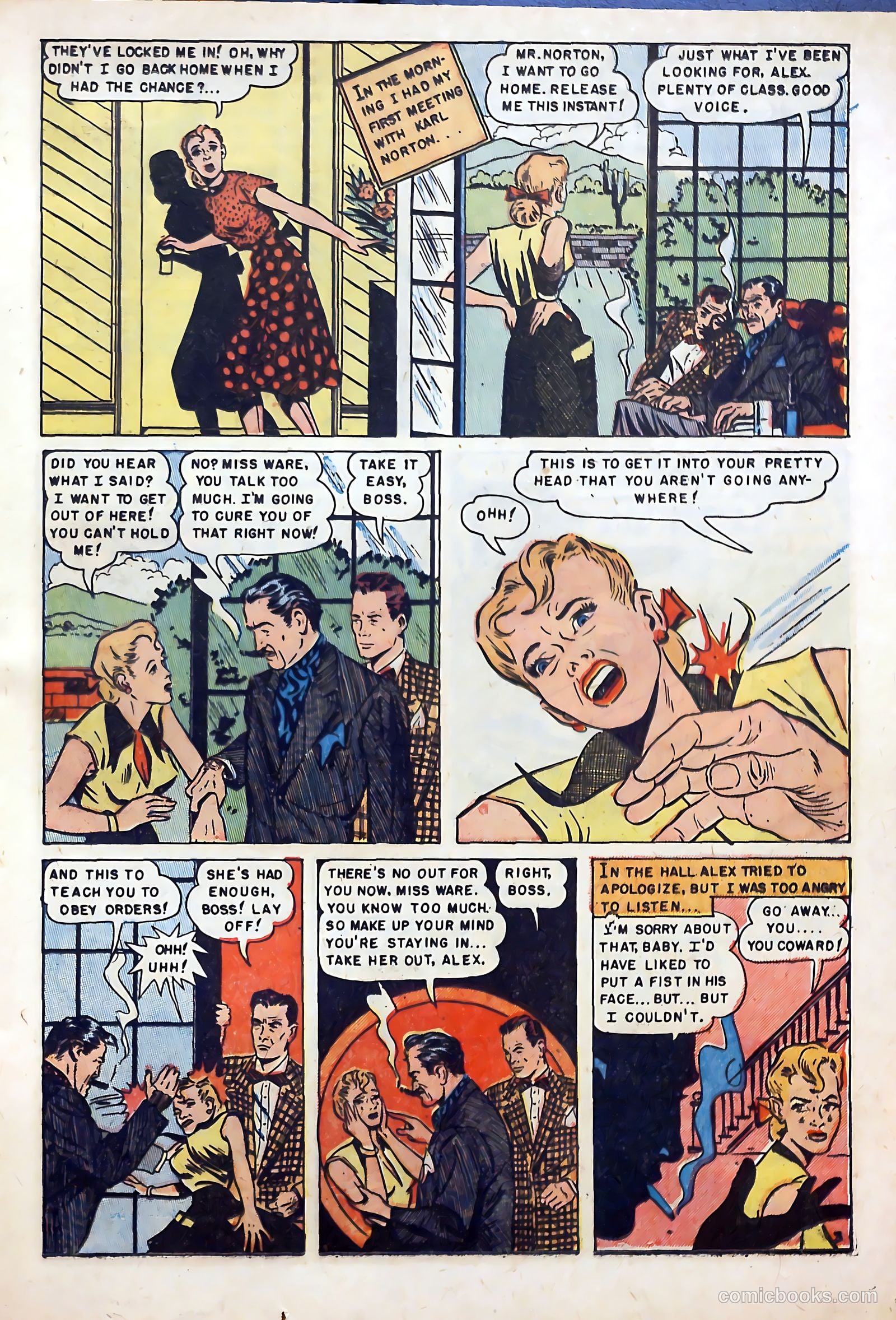 Realistic Romances #1 (1951) — page 13 of 36