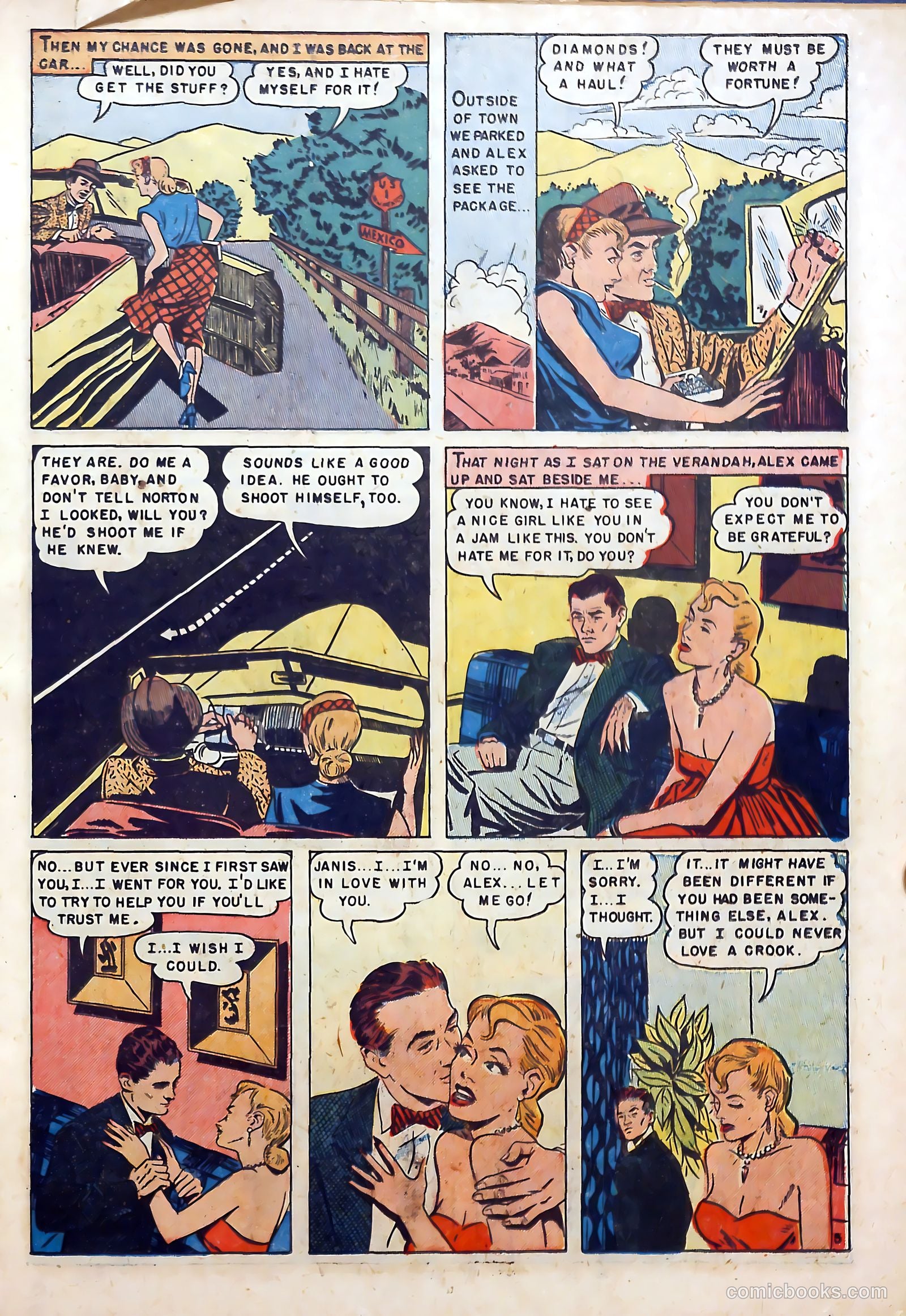 Realistic Romances #1 (1951) — page 15 of 36