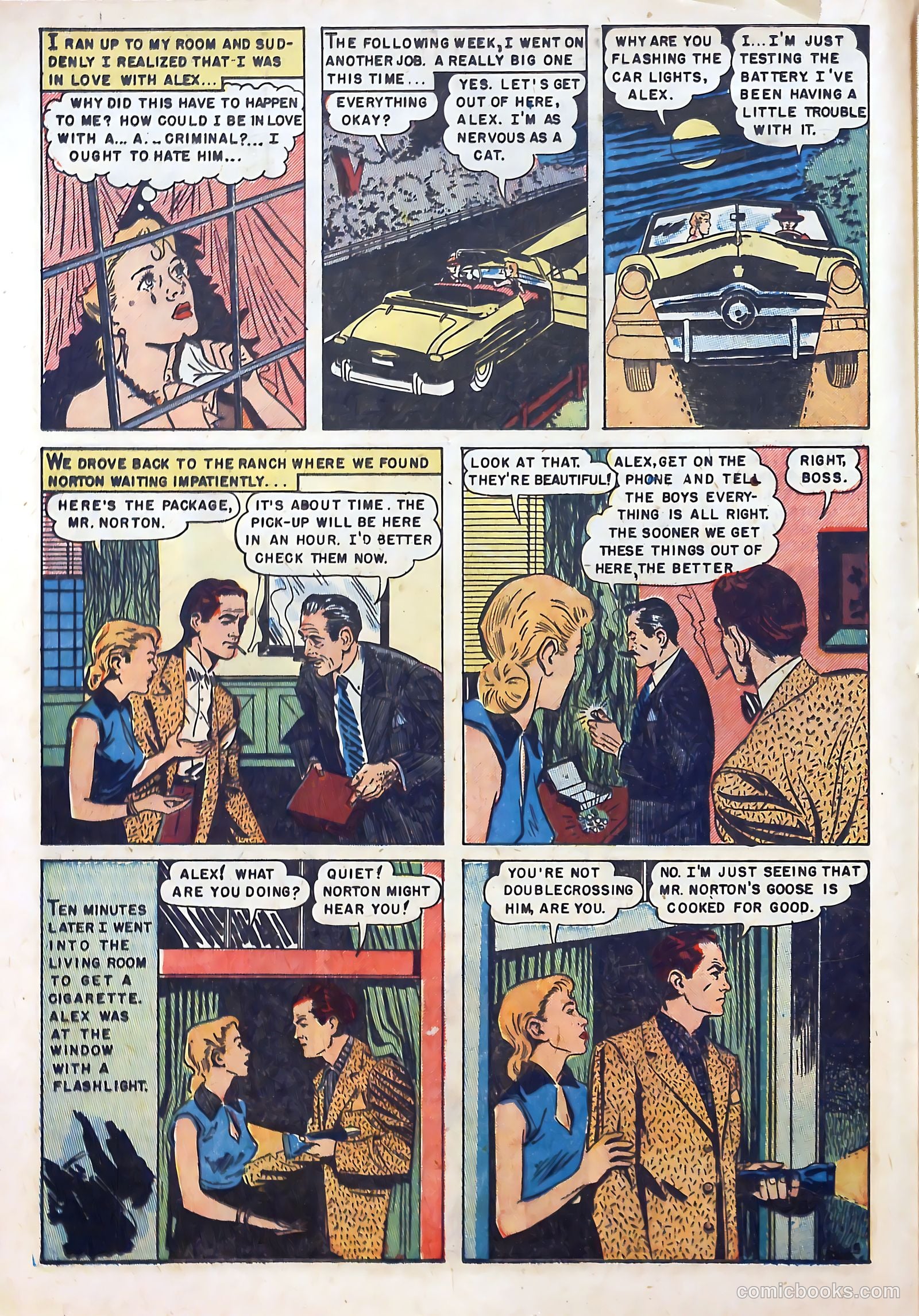 Realistic Romances #1 (1951) — page 16 of 36