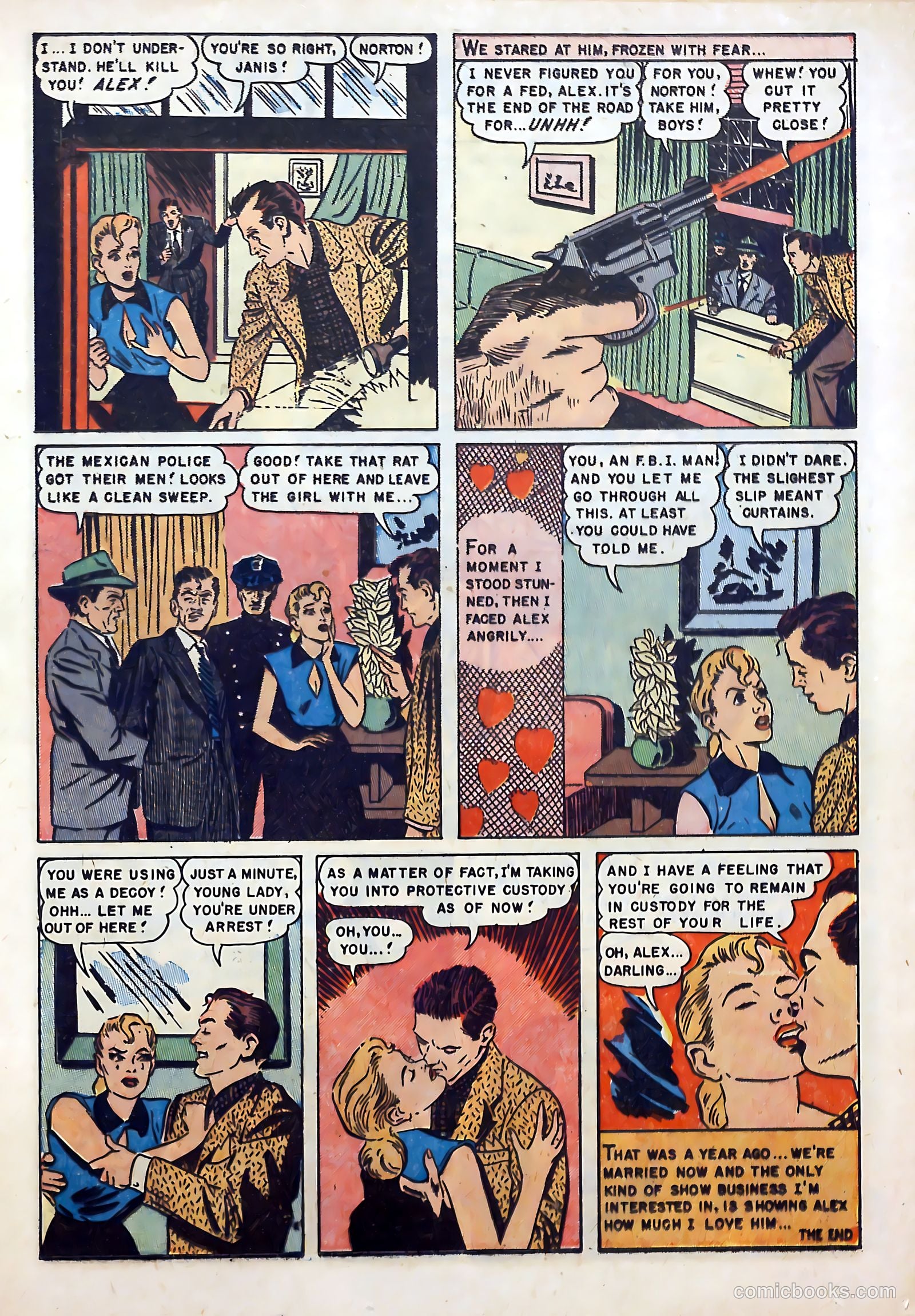 Realistic Romances #1 (1951) — page 17 of 36