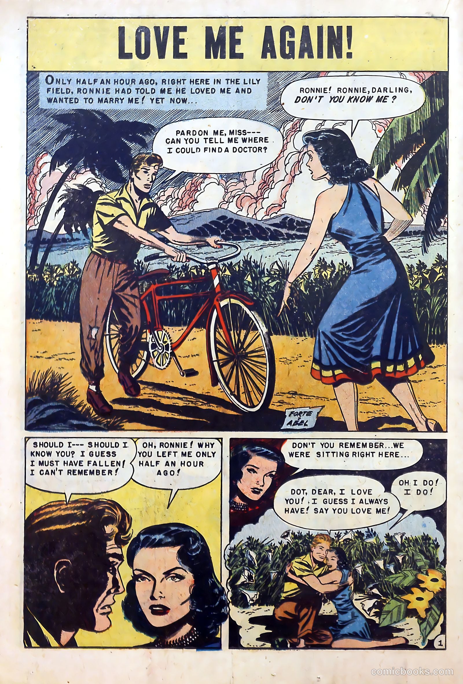 Realistic Romances #1 (1951) — page 18 of 36