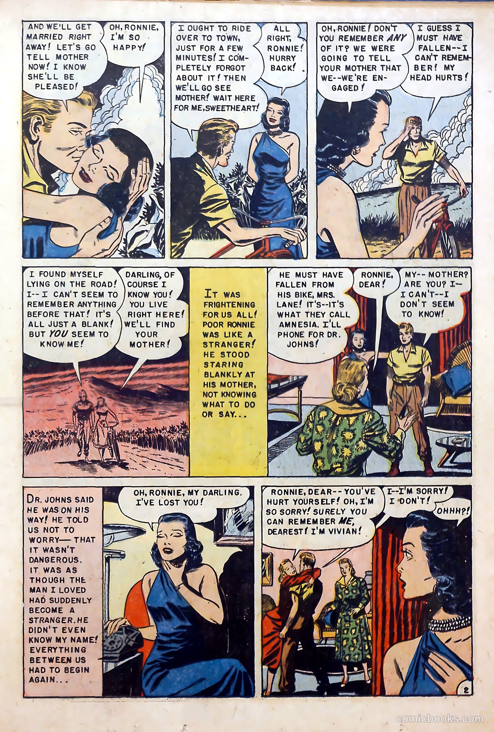 Realistic Romances #1 (1951) — page 19 of 36