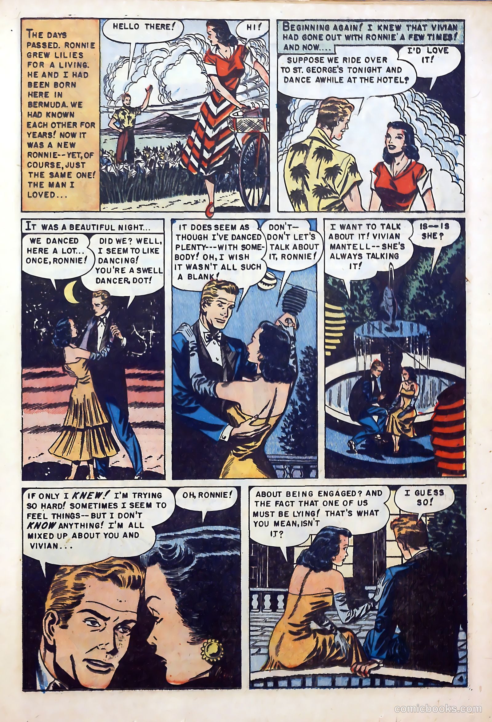 Realistic Romances #1 (1951) — page 21 of 36