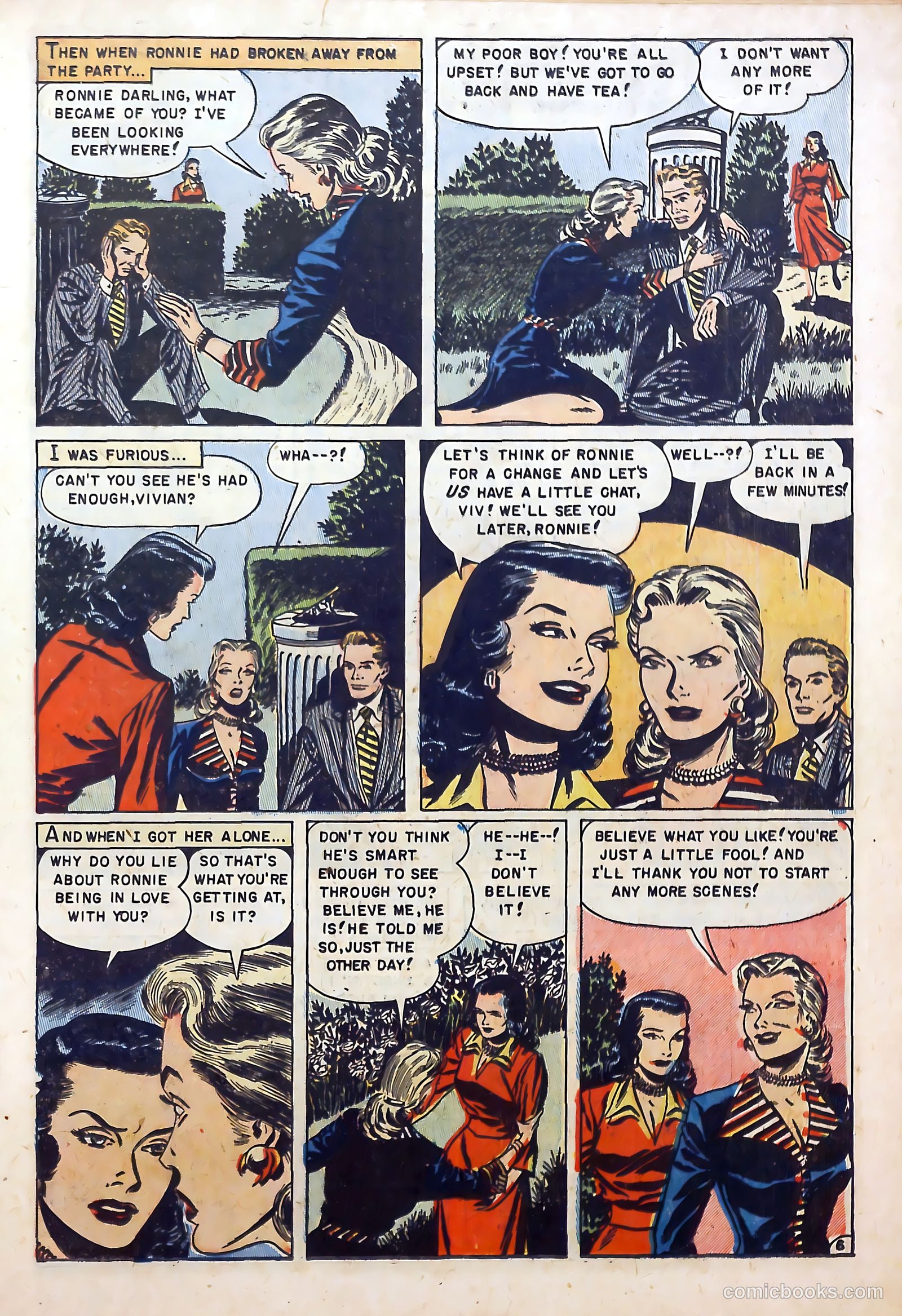 Realistic Romances #1 (1951) — page 23 of 36