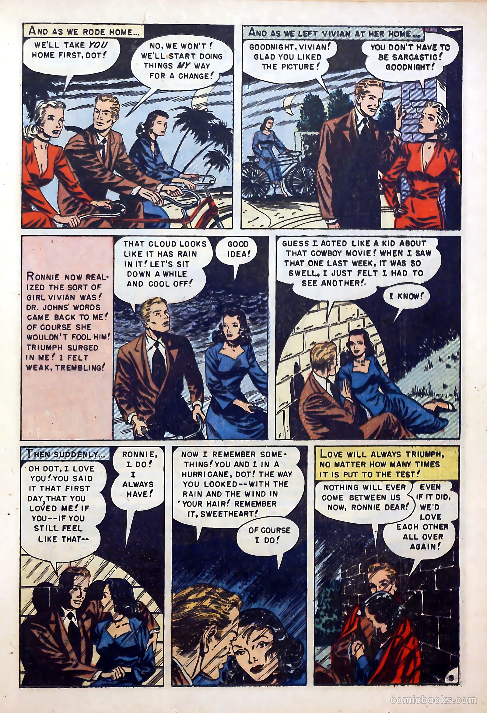 Realistic Romances #1 (1951) — page 25 of 36