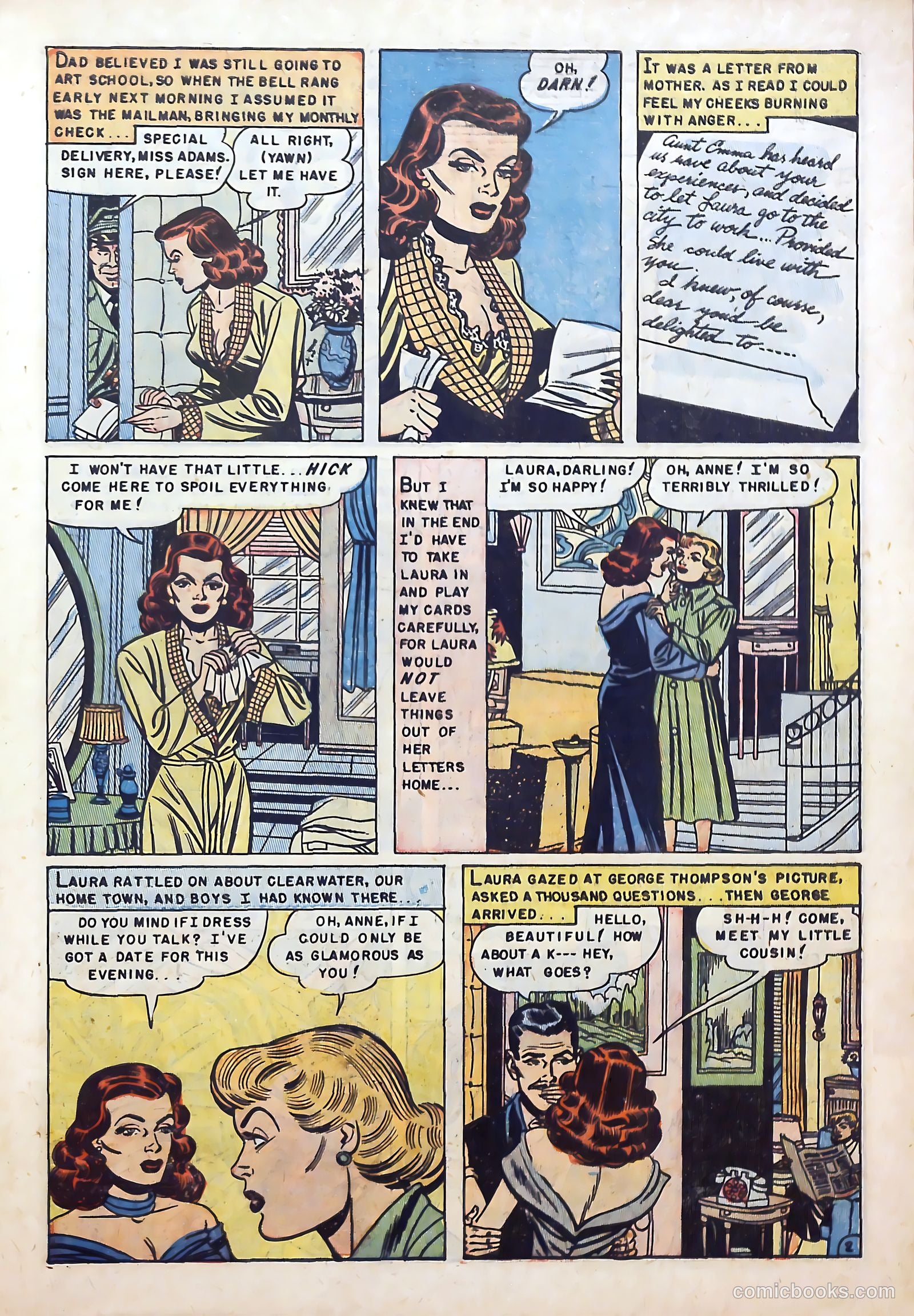 Realistic Romances #1 (1951) — page 27 of 36
