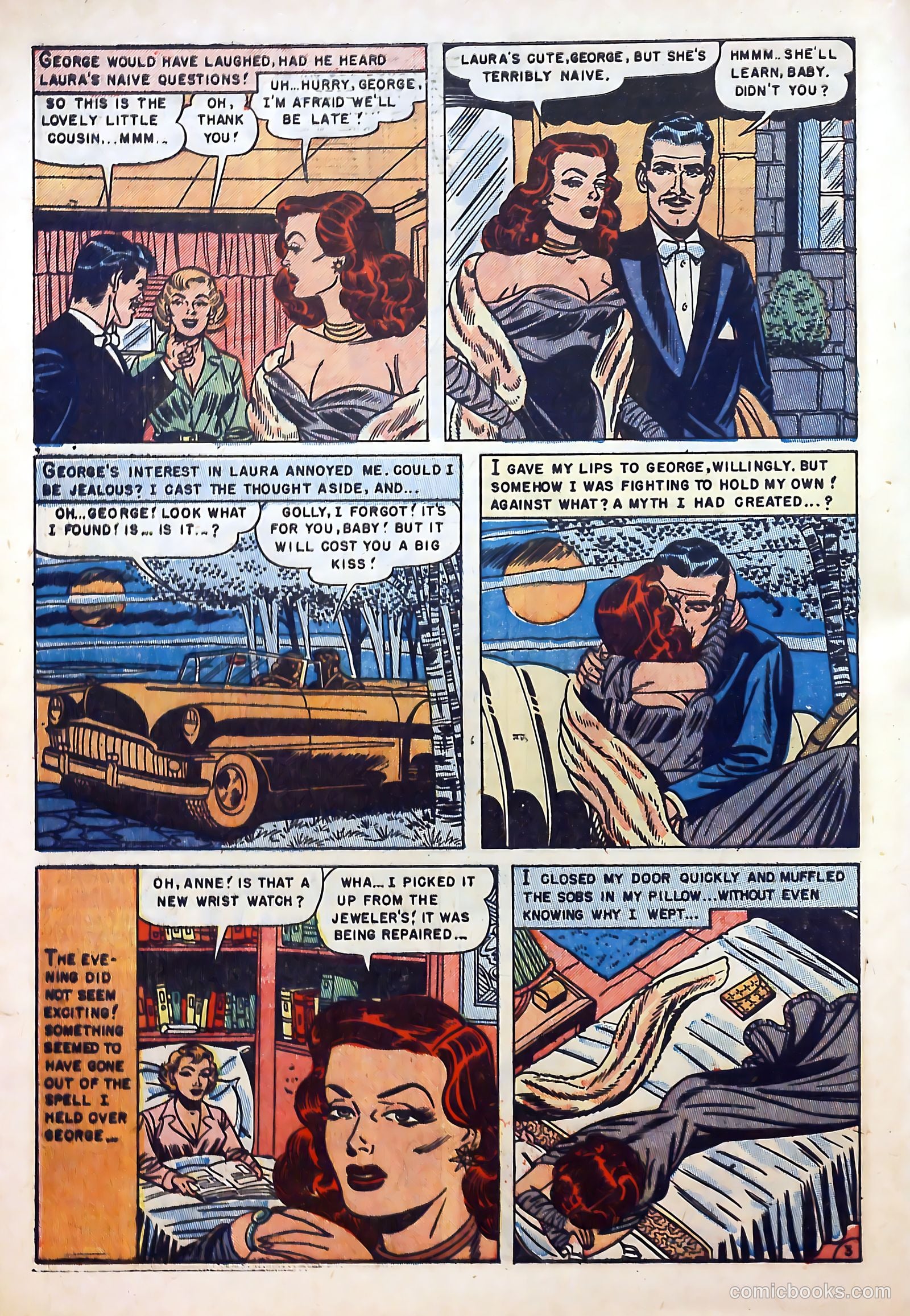 Realistic Romances #1 (1951) — page 28 of 36