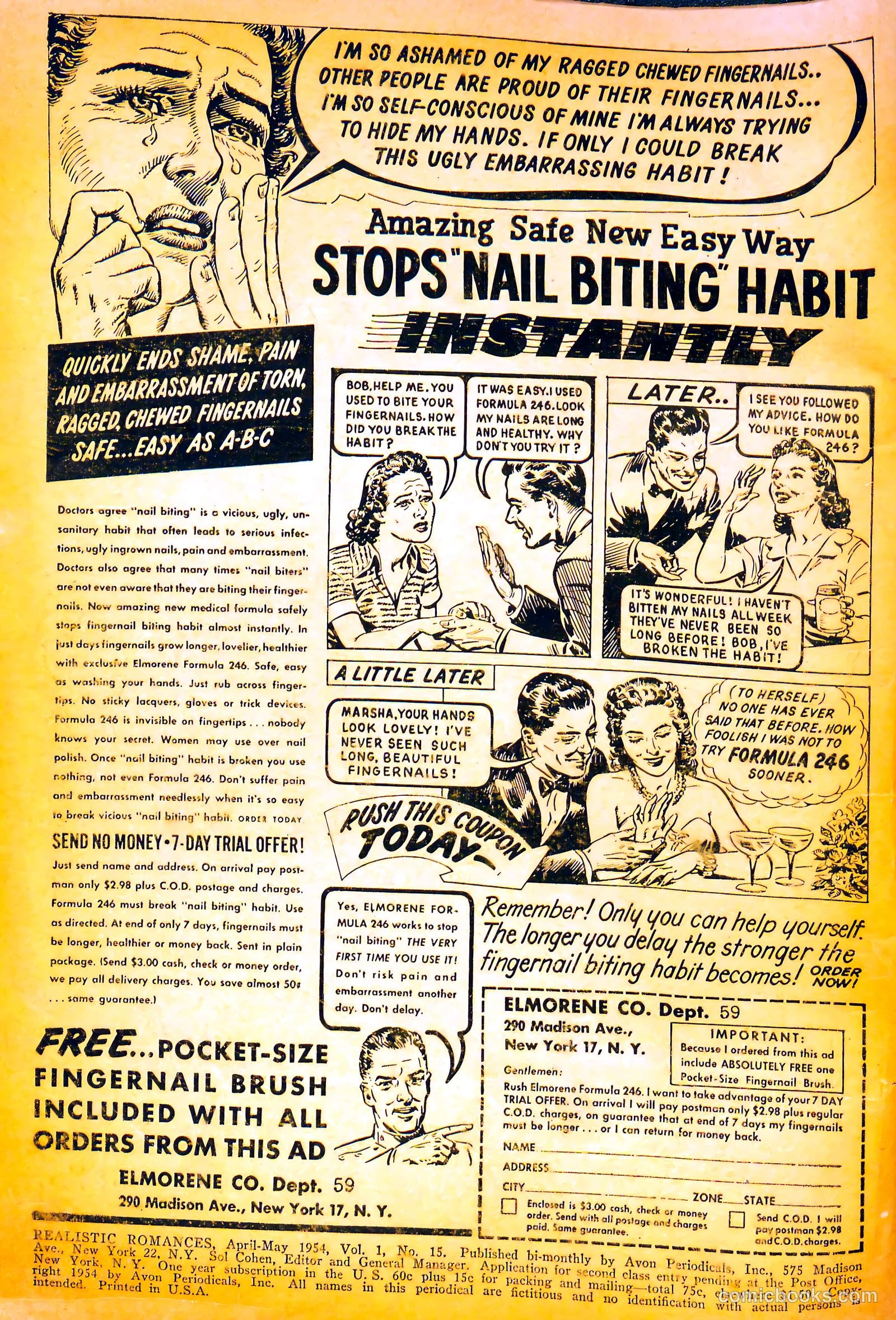Realistic Romances #15 (1954) — page 2 of 36