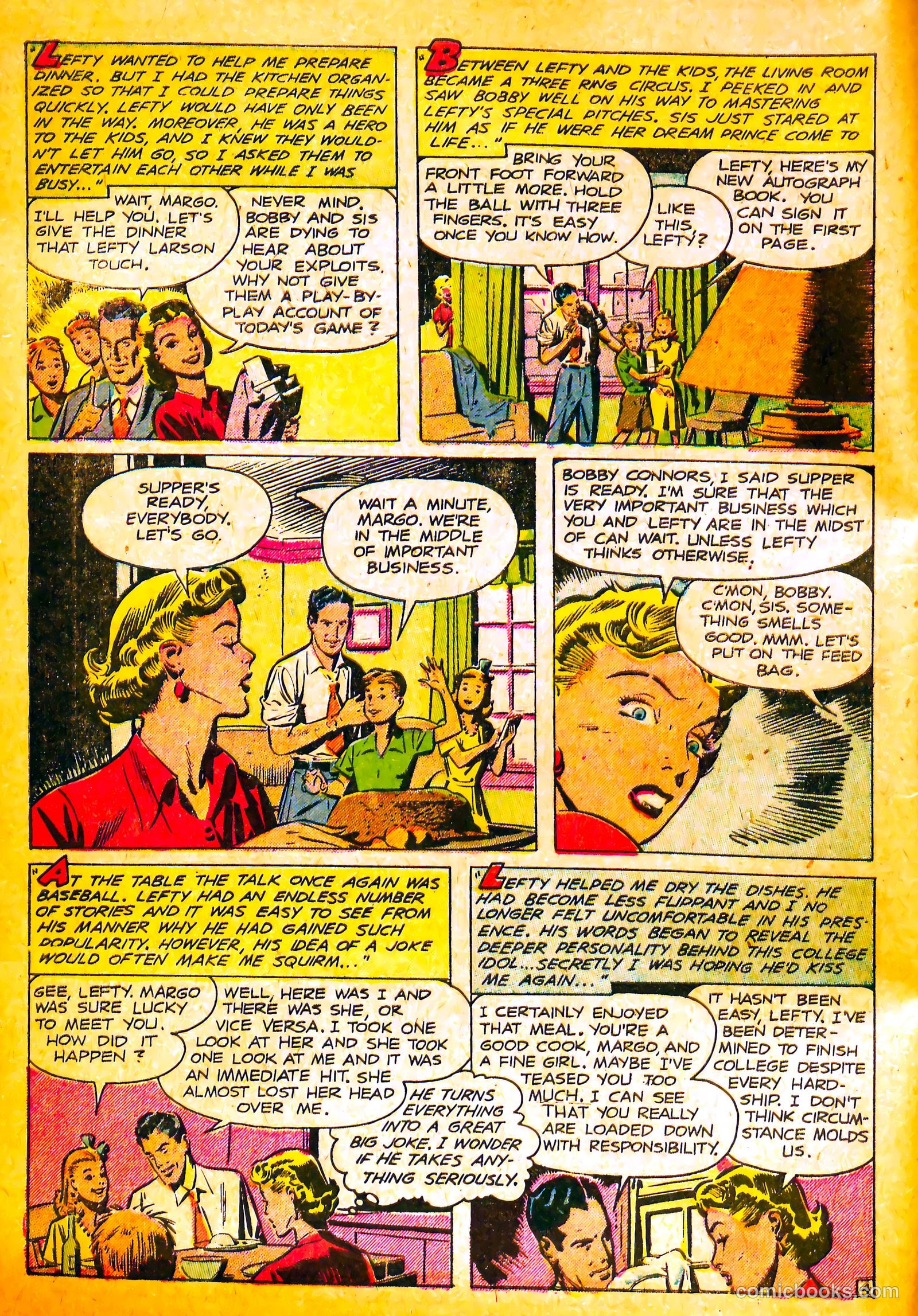 Realistic Romances #15 (1954) — page 6 of 36
