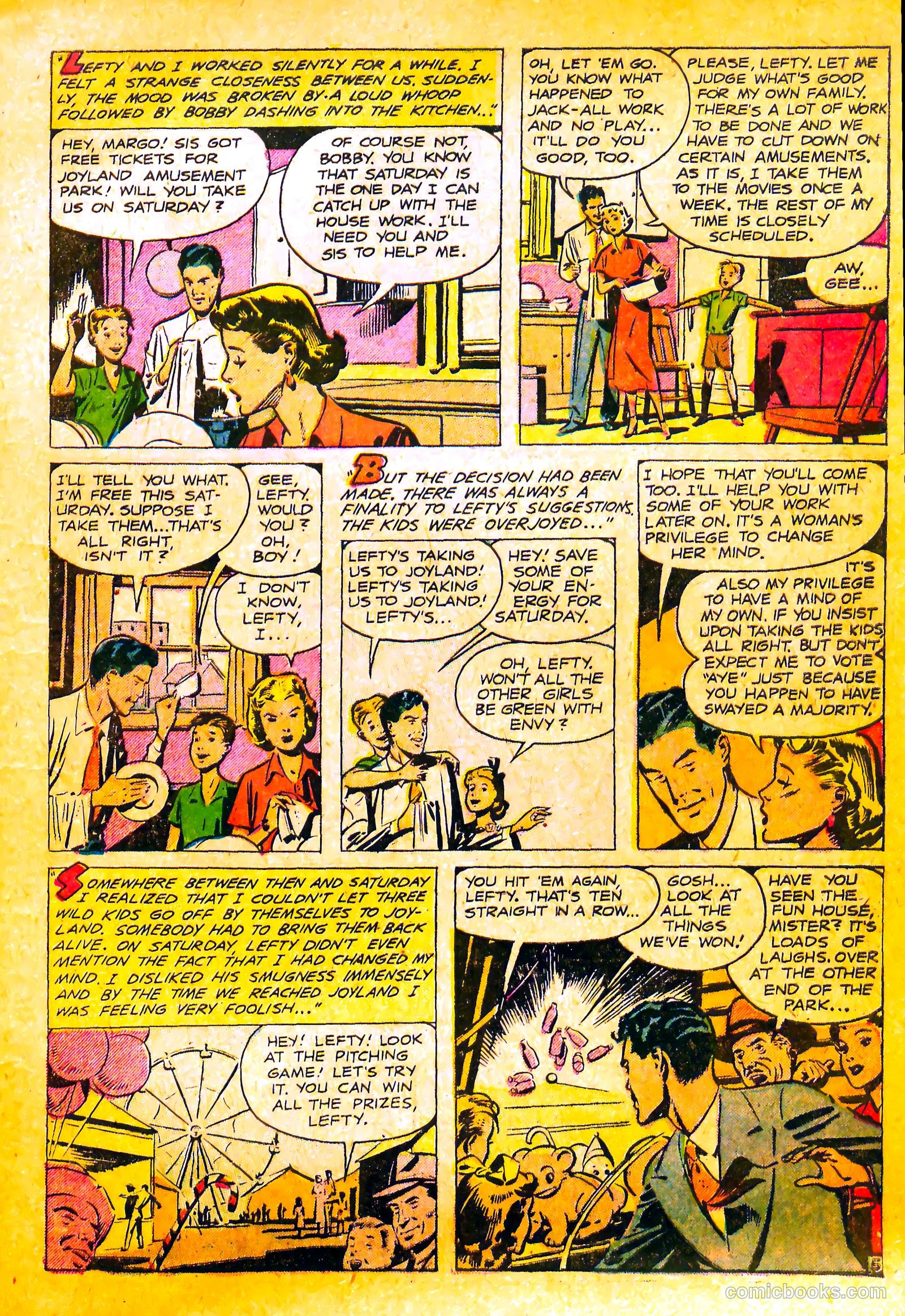 Realistic Romances #15 (1954) — page 7 of 36