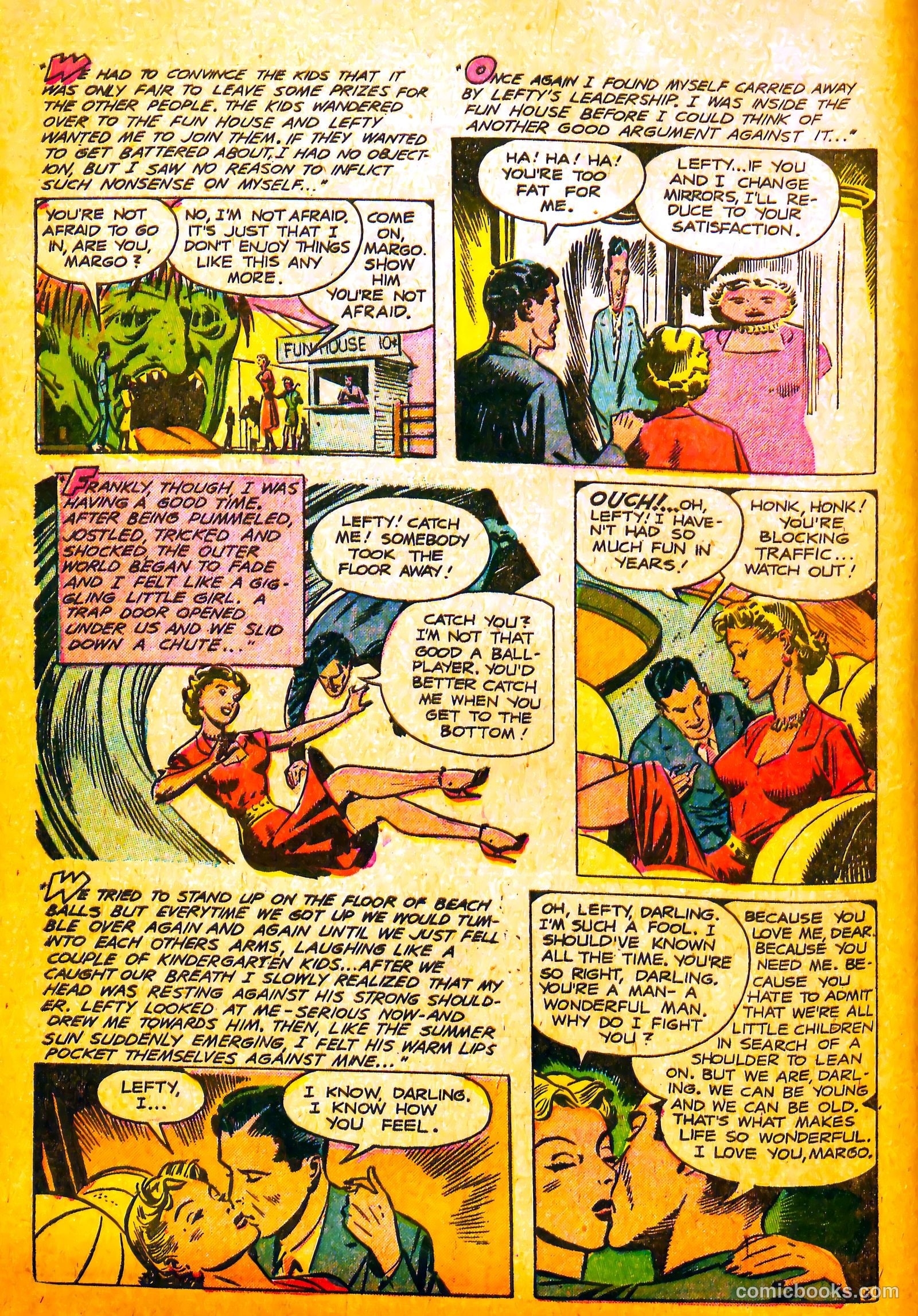 Realistic Romances #15 (1954) — page 8 of 36