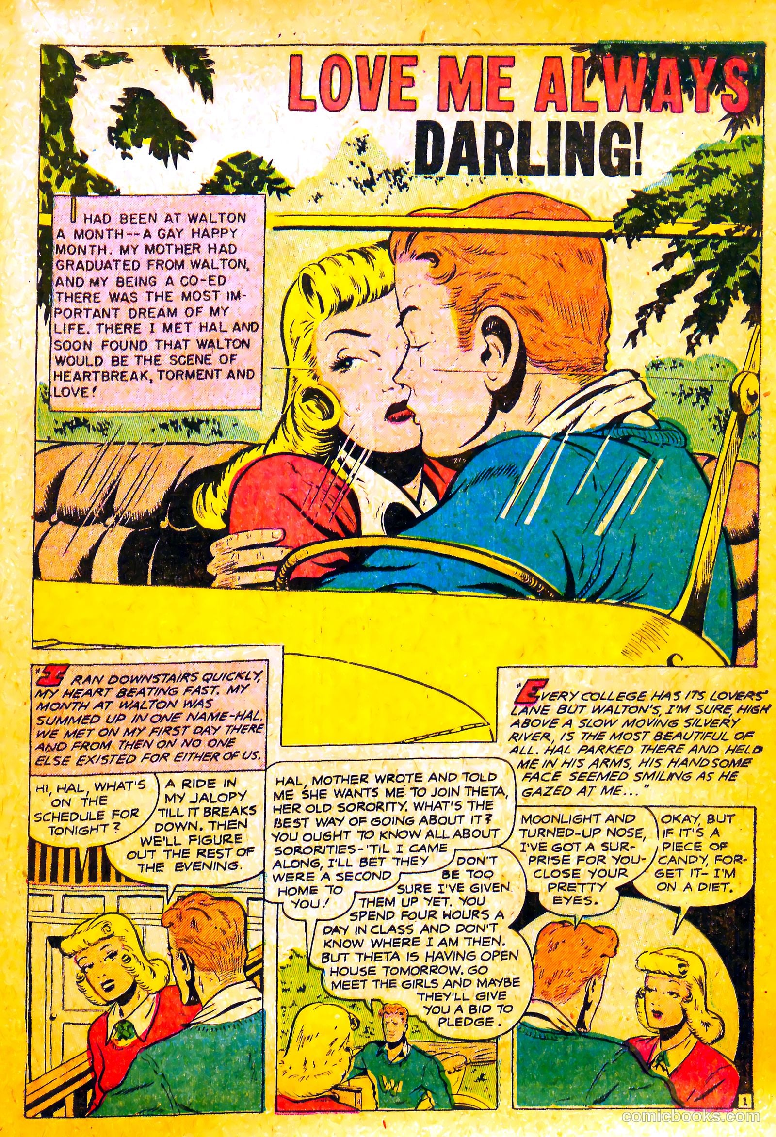 Realistic Romances #15 (1954) — page 19 of 36