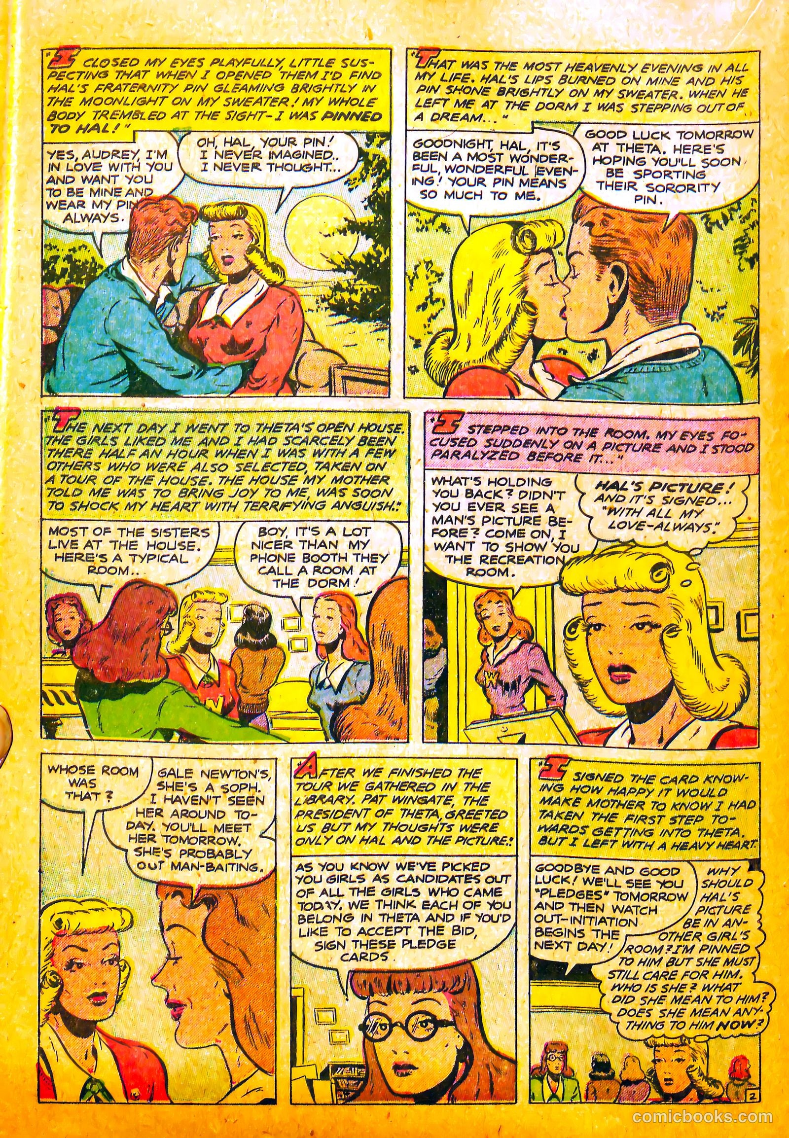 Realistic Romances #15 (1954) — page 20 of 36