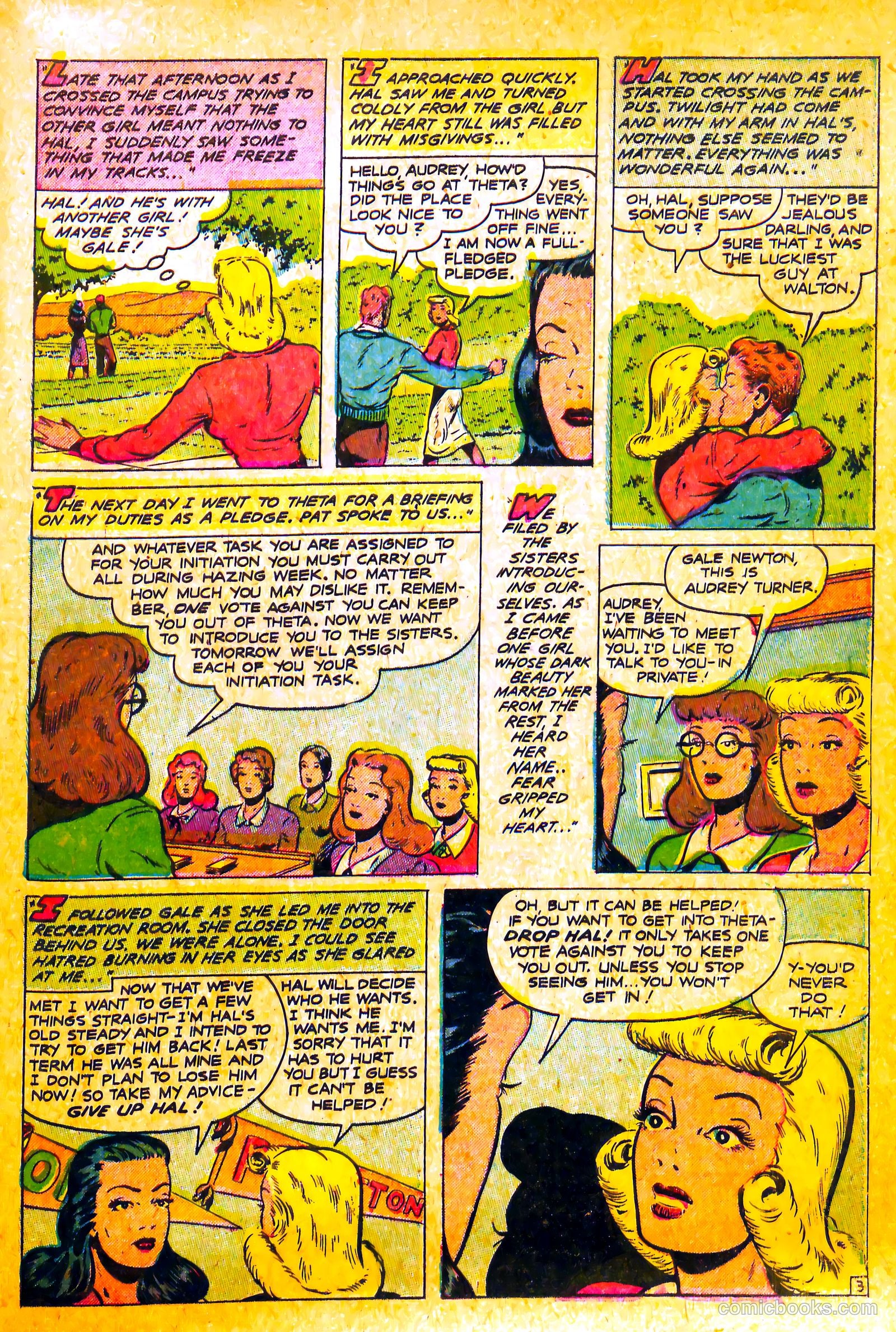 Realistic Romances #15 (1954) — page 21 of 36