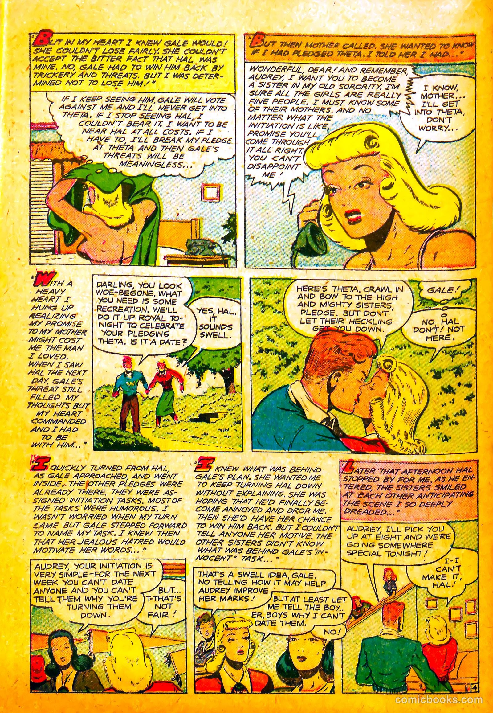 Realistic Romances #15 (1954) — page 22 of 36