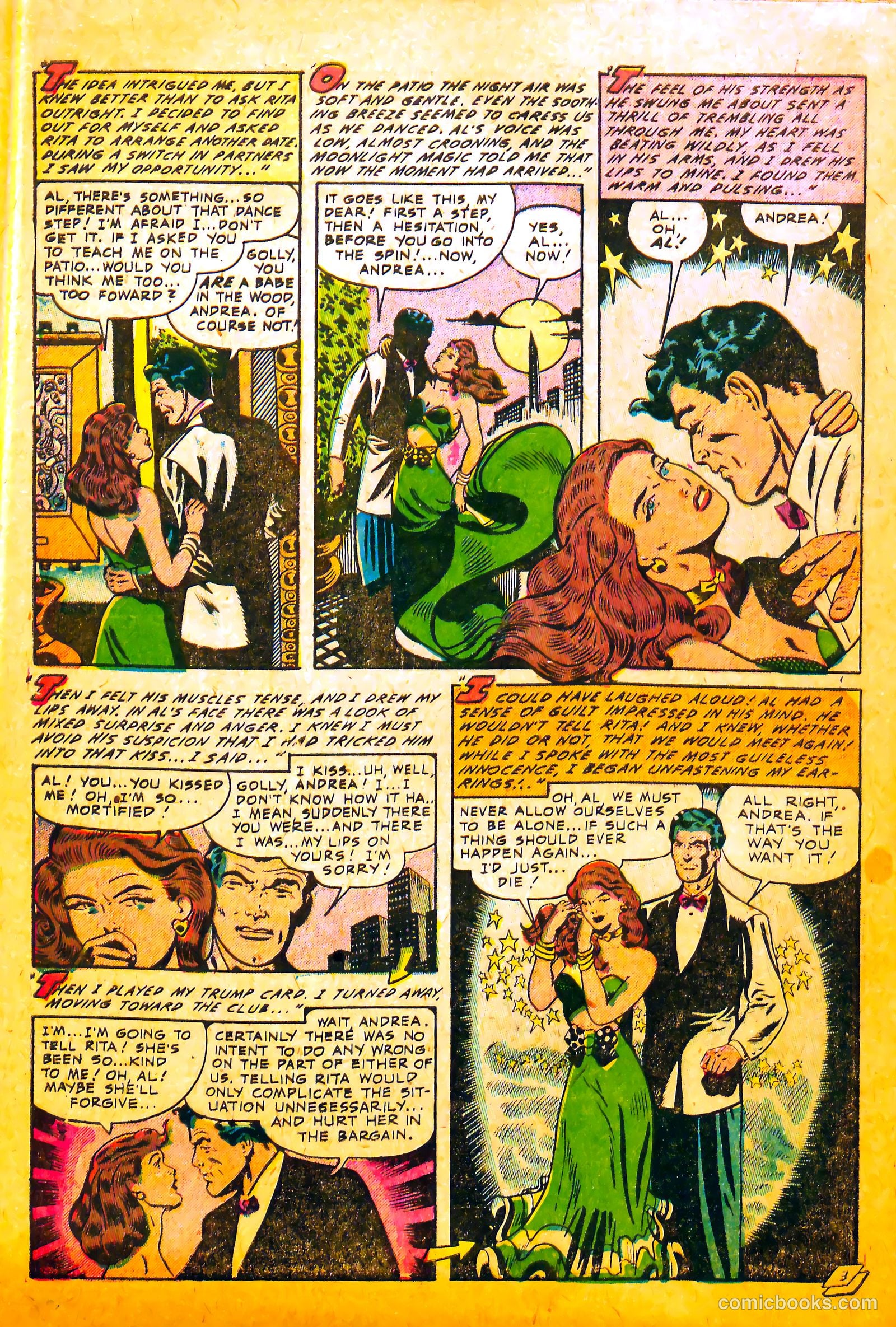 Realistic Romances #15 (1954) — page 30 of 36