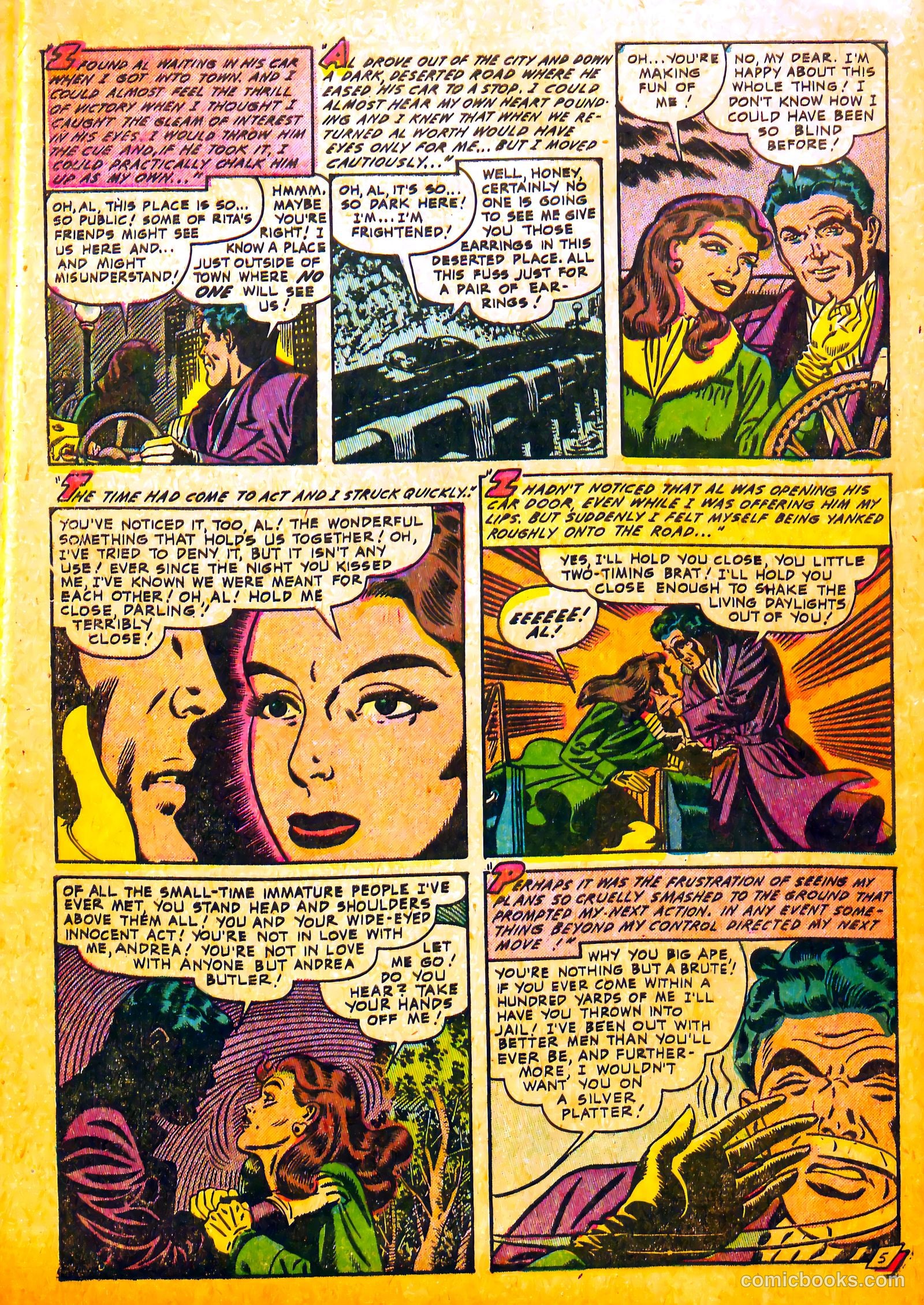 Realistic Romances #15 (1954) — page 32 of 36