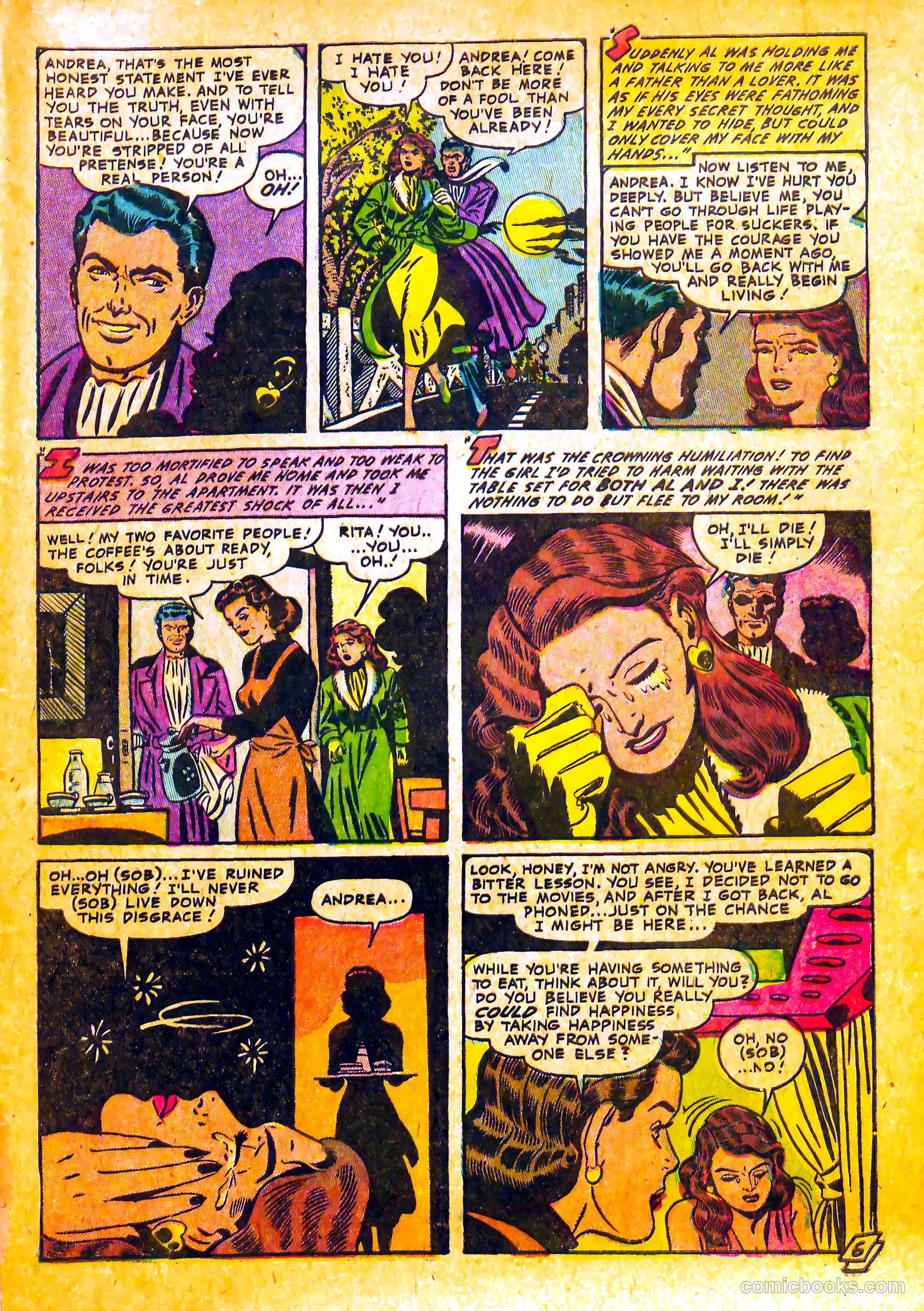 Realistic Romances #15 (1954) — page 33 of 36