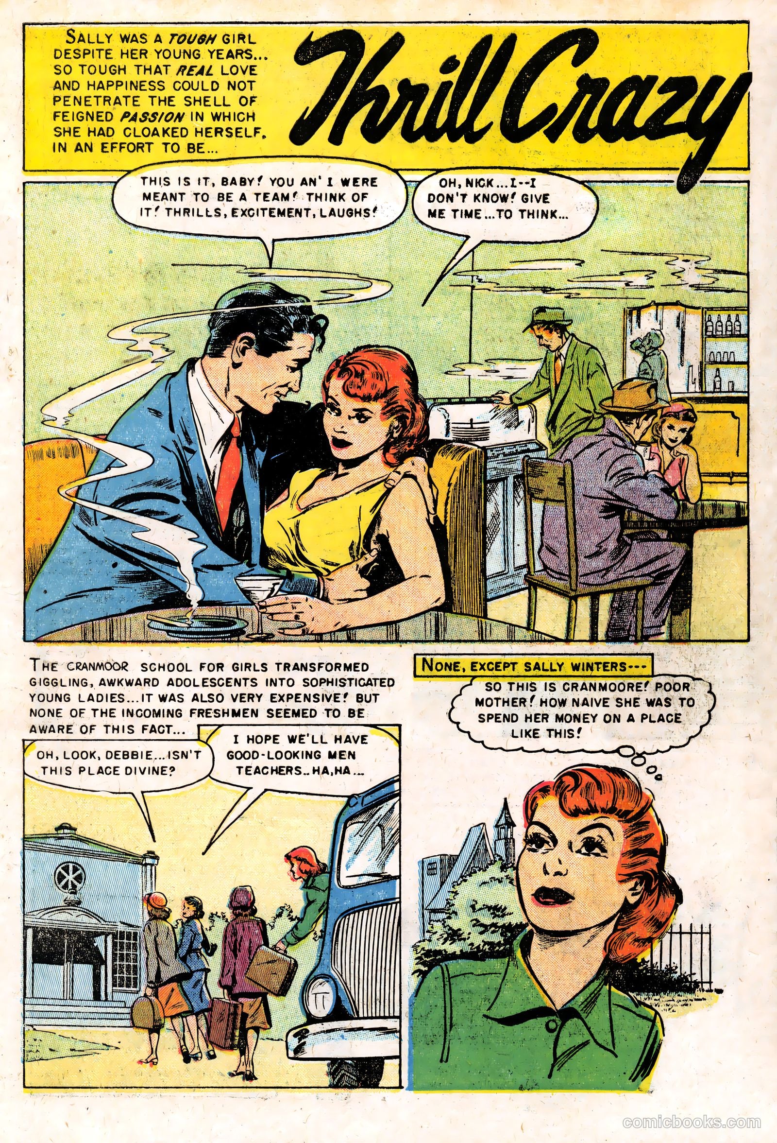 Realistic Romances #16 (1954) — page 3 of 36